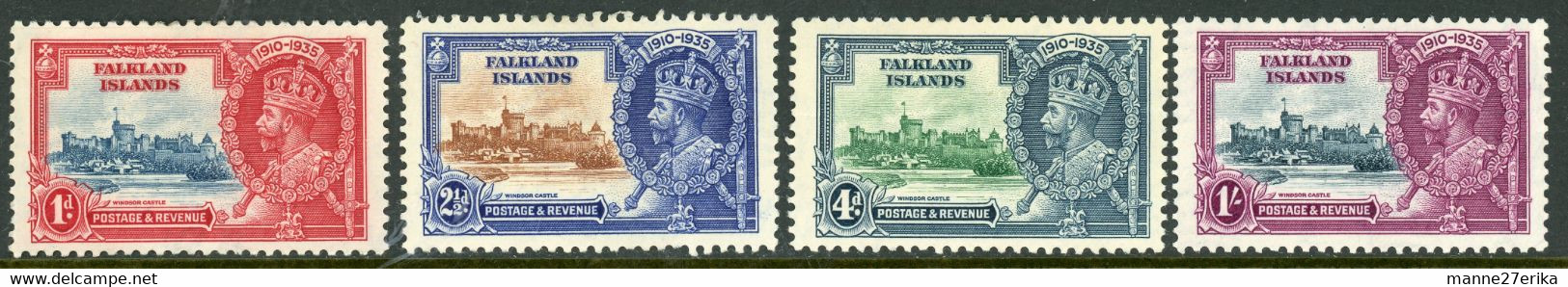 Falkland Islands 1935 MH Silver Jubilee - Falkland