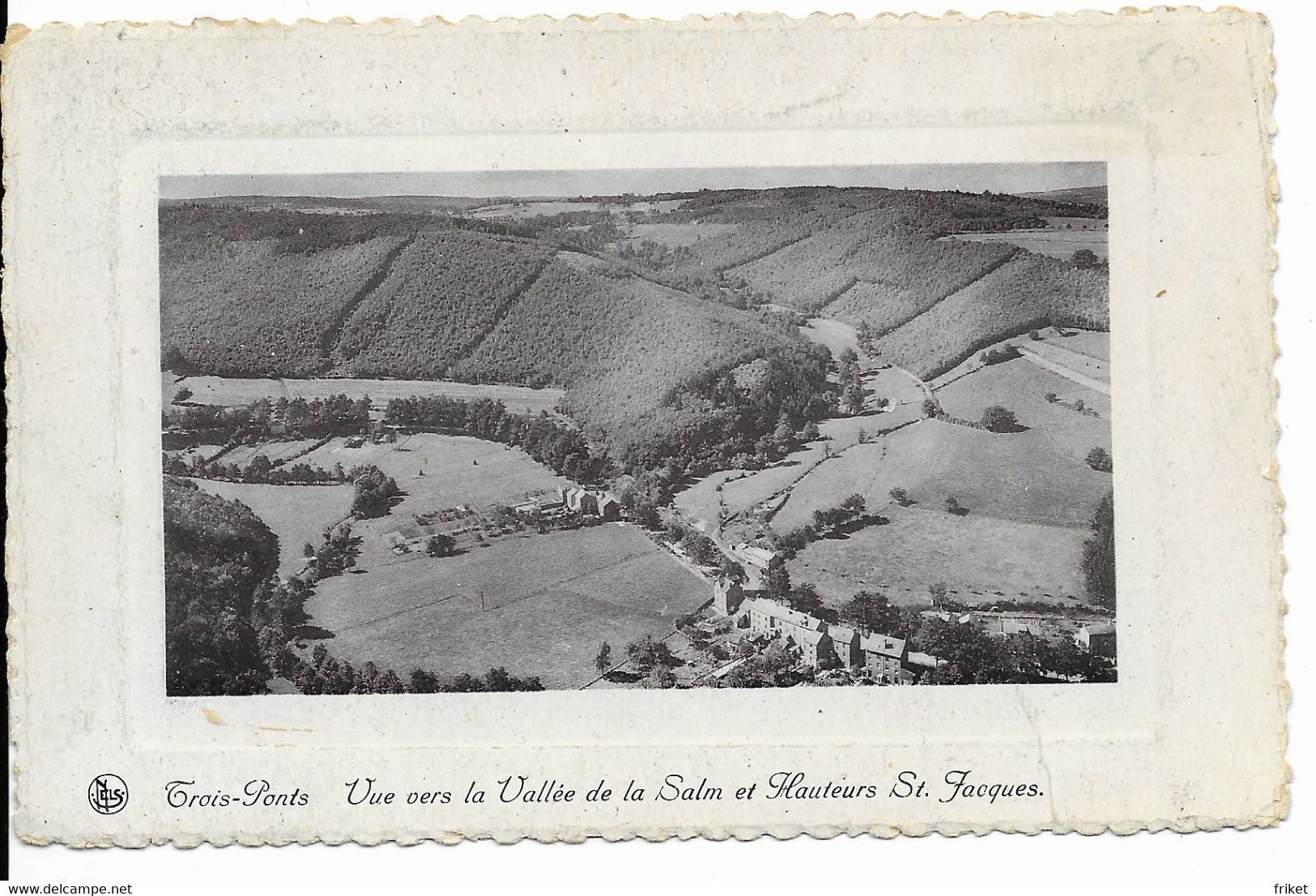 - 760 -    TROIS-PONTS   Vue Vers La Vallée De La Salm Et Hauteurs St.Jacques - Trois-Ponts