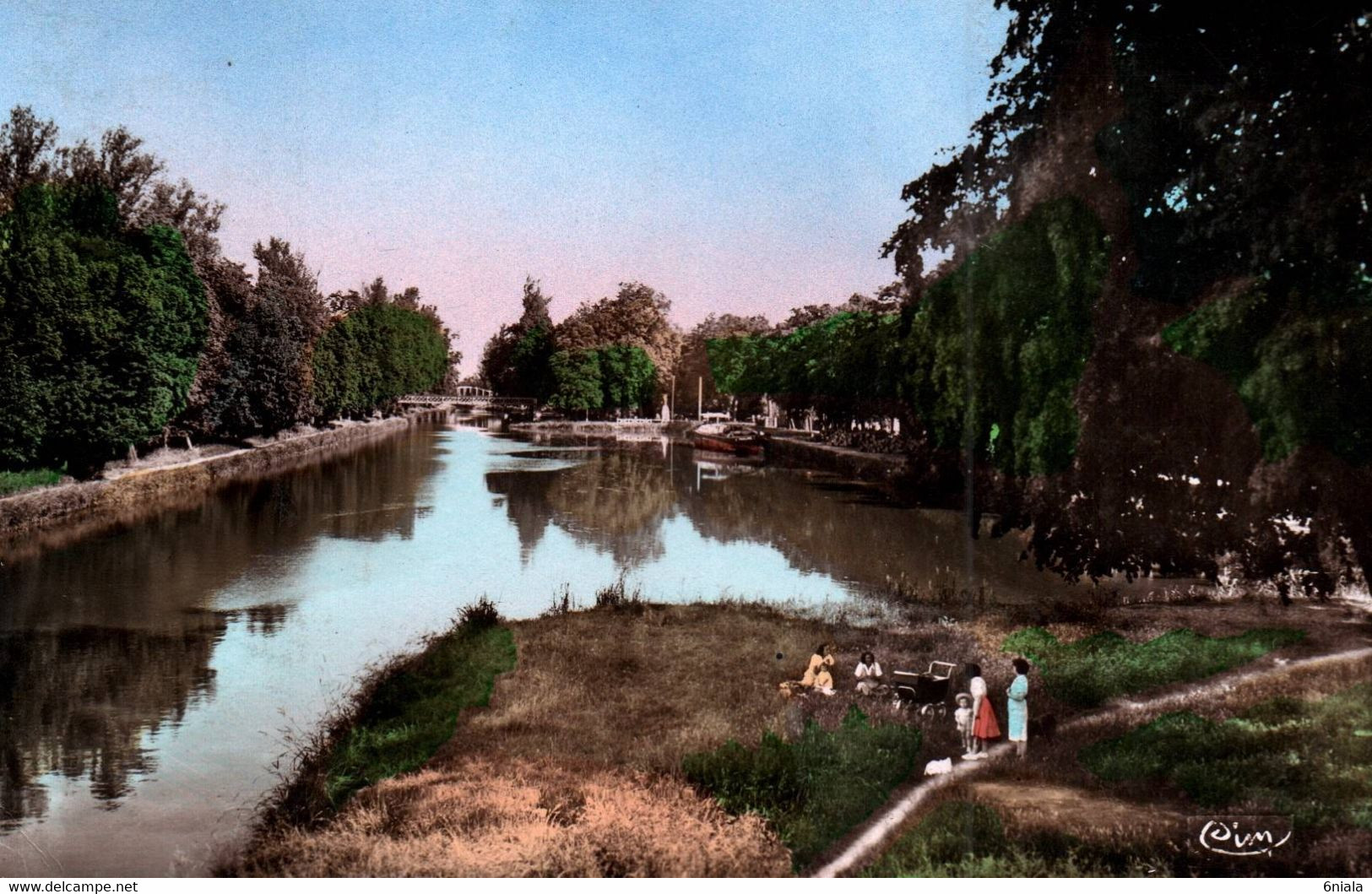 8234 CASTELSARRASIN  Le Bassin Du Canal  ( Scan Recto-verso) 82 Tarn Et Garonne - Castelsarrasin