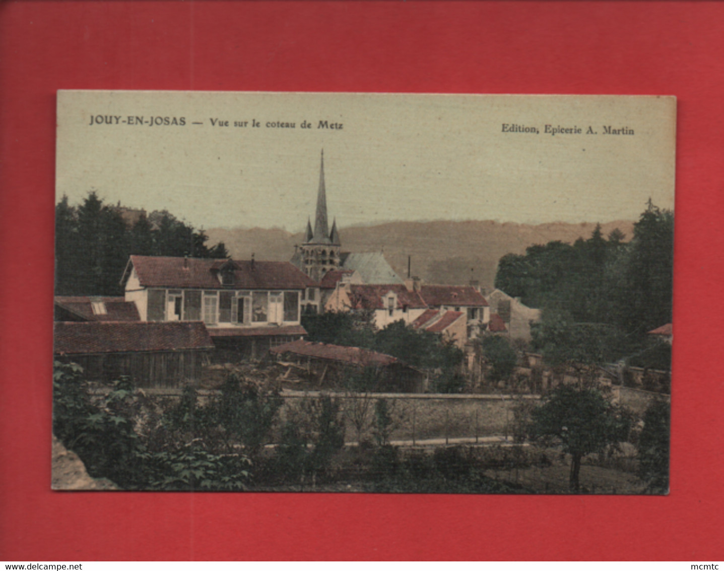 CPA - Jouy En Josas  -  Vue Sur Le Coteau De Metz - Jouy En Josas