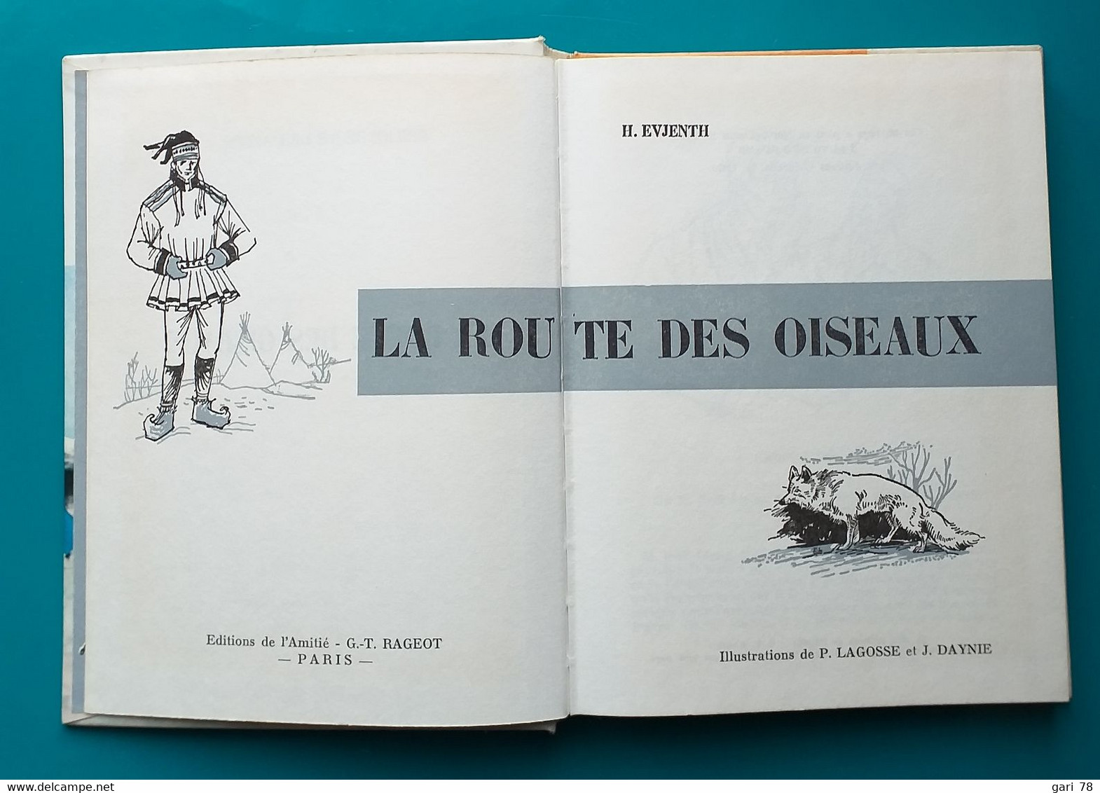 H EVJENTH  : La Route Des Oiseaux - Bibliothèque De L'amitié - Bibliotheque De L'Amitie