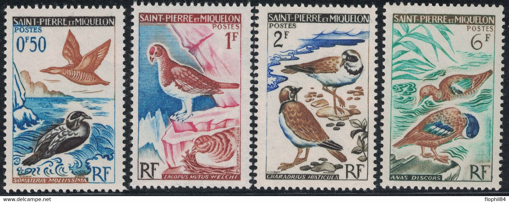 ST PIERRE ET MIQUELON - N°364 ET 367 - NEUF SANS TRACE DE CHARNIERE - COTE 8€80 - YT 2015. - Neufs