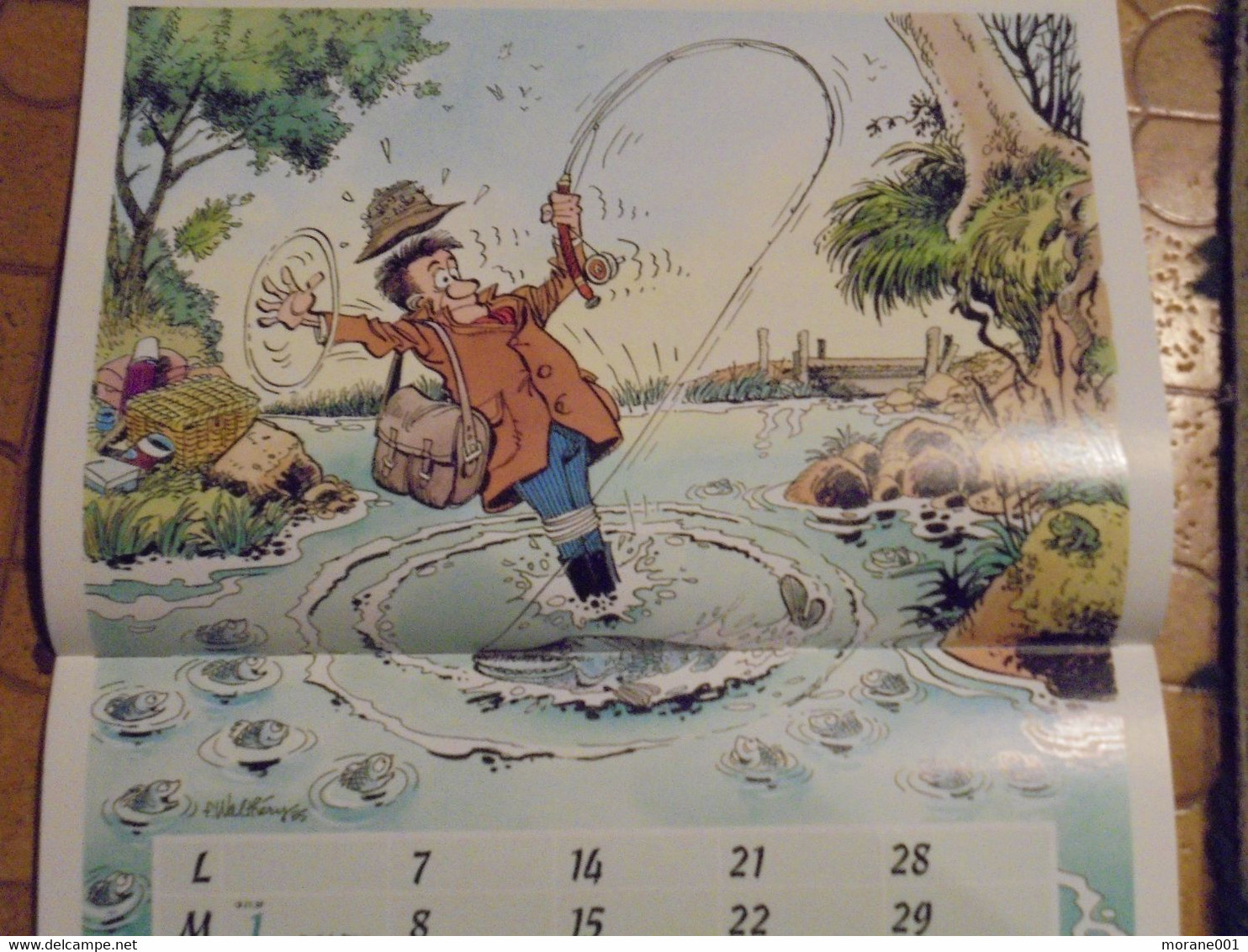 Calendrier Scout FSC 1986  Ernst  Frank Walthery Geerts  Dany Couverture Roba TBE - Agende & Calendari
