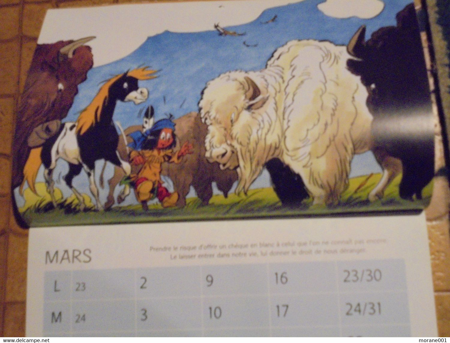 Calendrier Scout FSC 1998 Mittei Derib  Ernst Geerts Tome Et Janry    TBE - Agende & Calendari