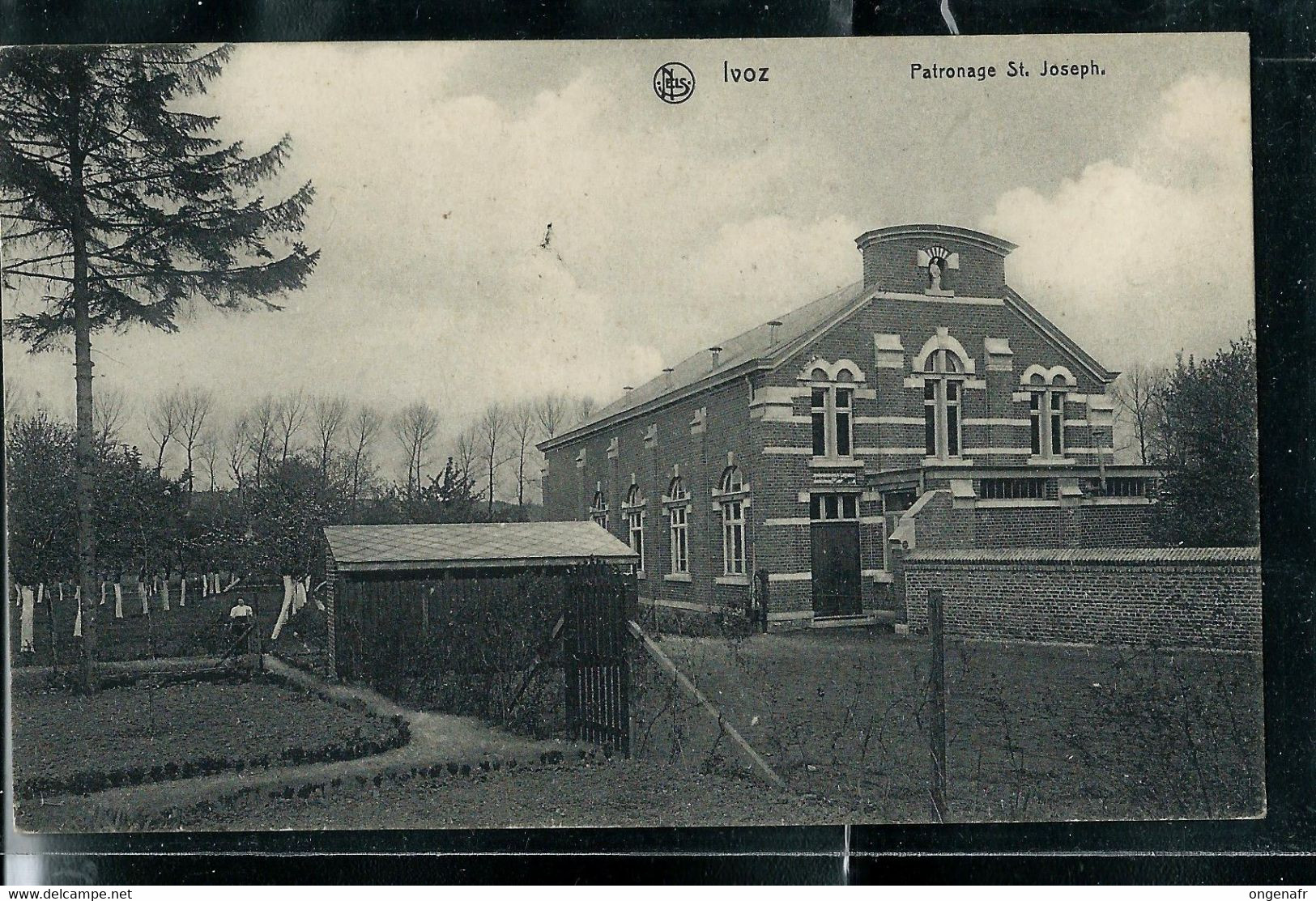 Ivoz : Patronage St. Joseph -- Obl. NEUVILLE-EN-CONDROZ ( Relais ) + Fortune    29/01/1919 - Flémalle