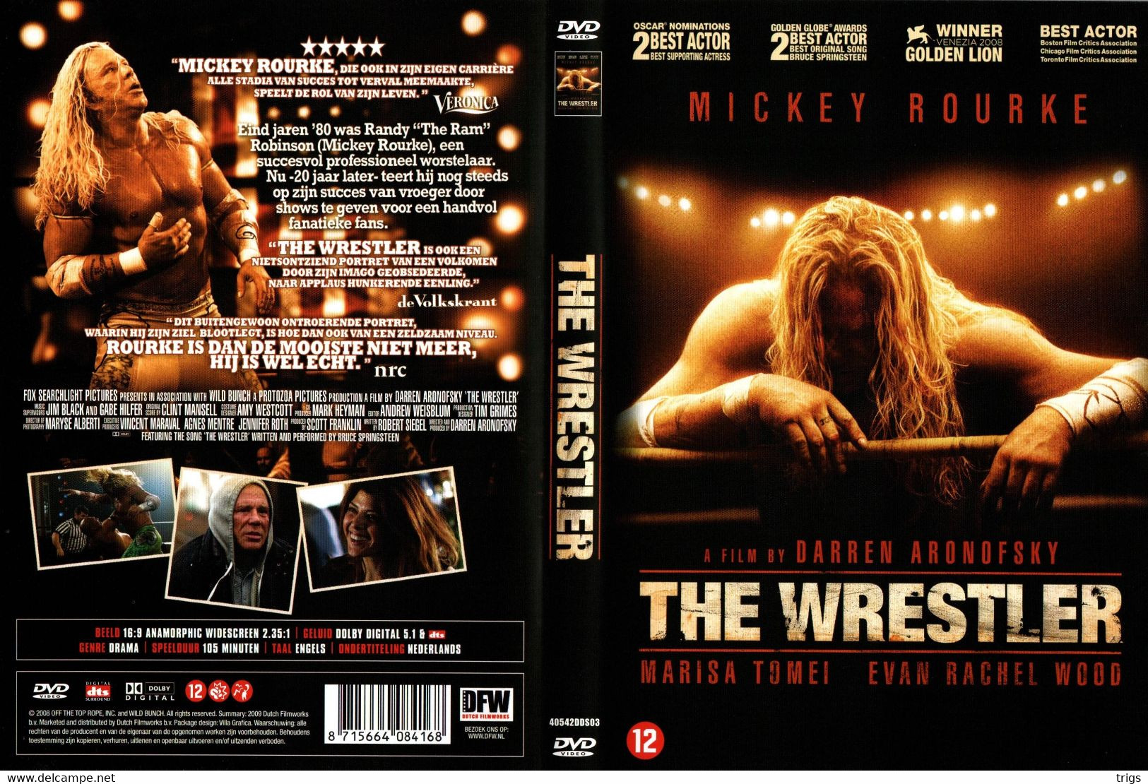 DVD - The Wrestler - Drame