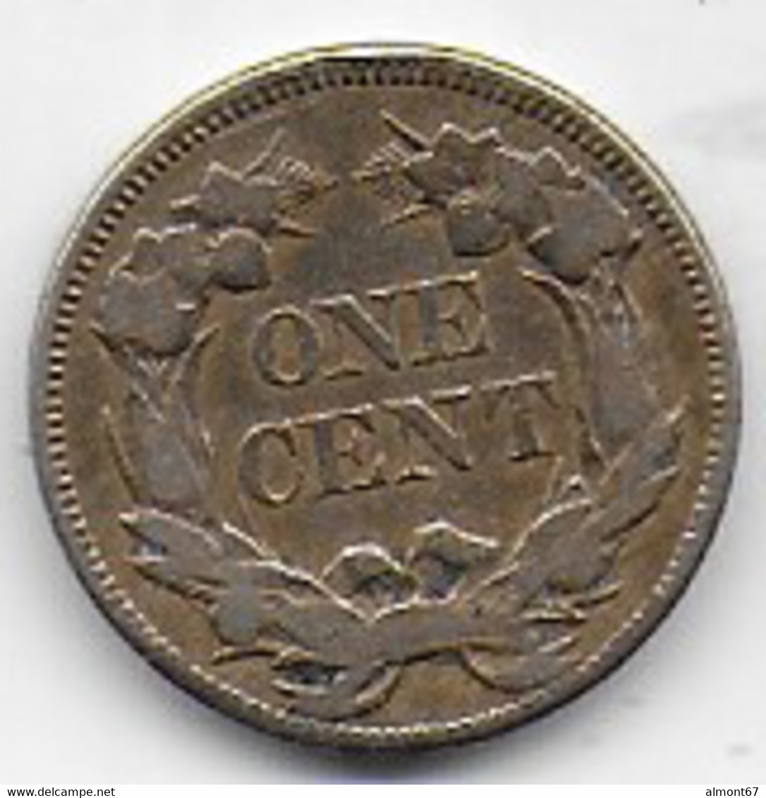 ETATS UNIS  - 1 Cent  1858 - 1856-1858: Flying Eagle