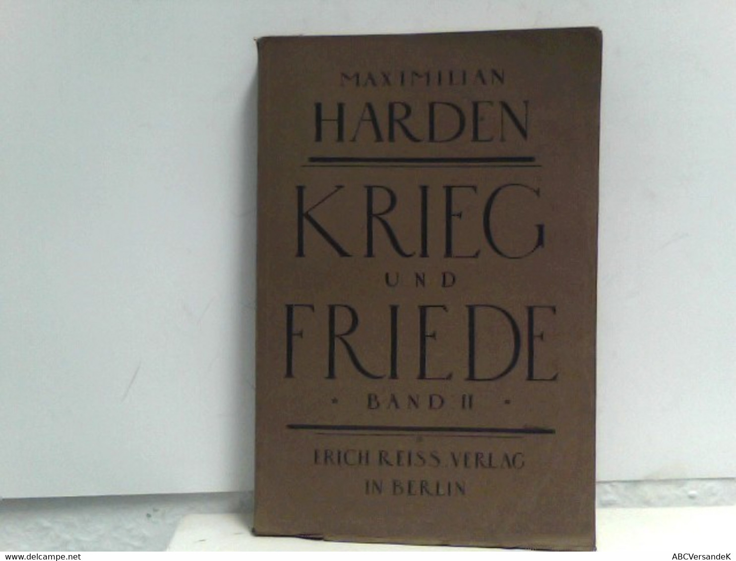 Krieg Und Frieden Band II - Autores Alemanes