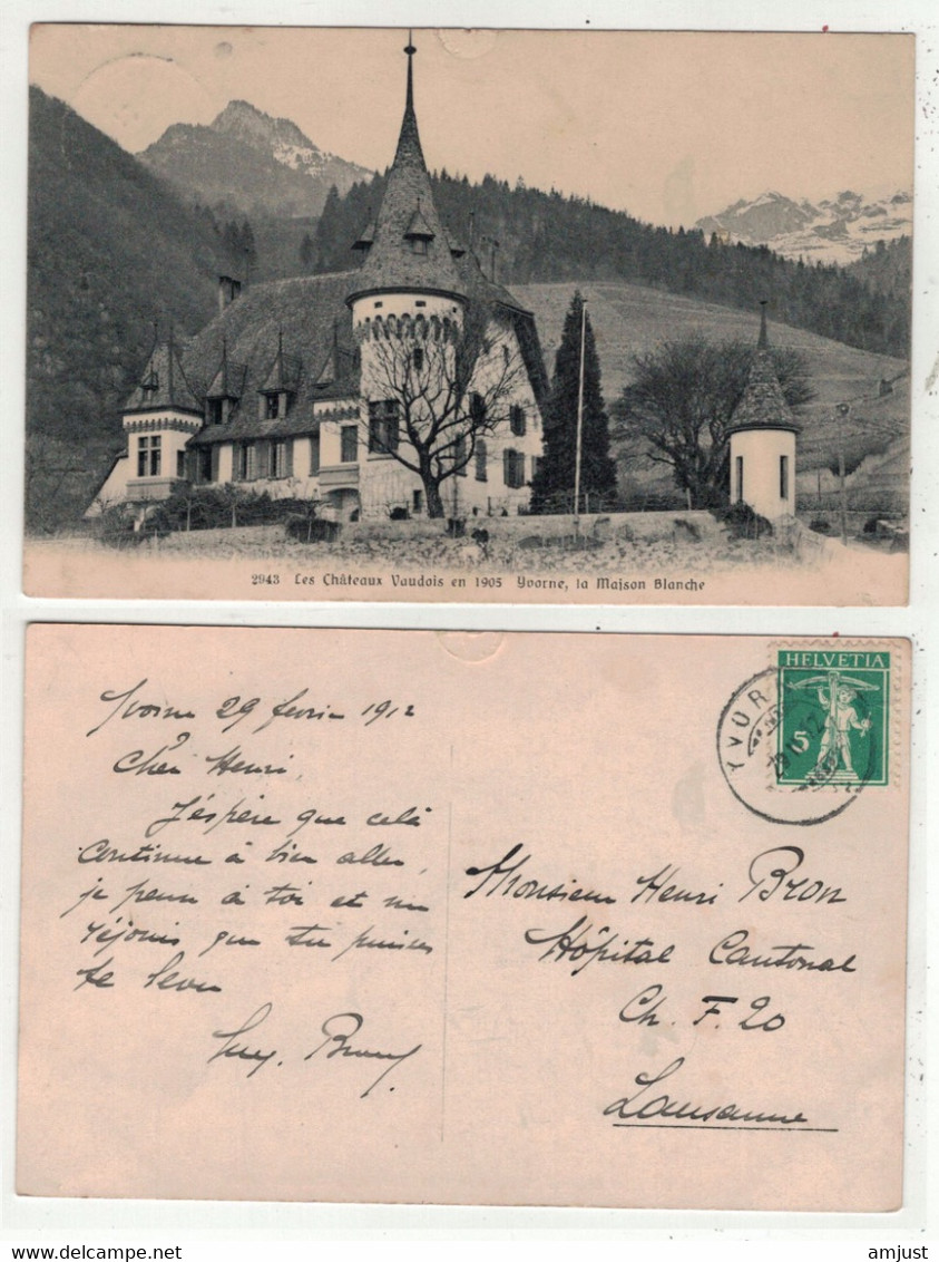 Suisse // Schweiz // Vaud // Yvorne, Château Maison Blanche - Yvorne