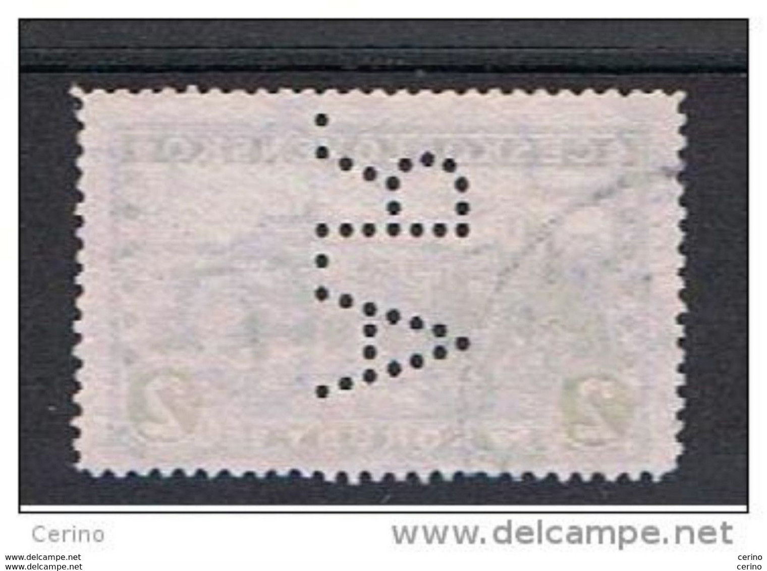 CECOSLOVACCHIA: 1926/31  PRAGA  -  PERFIN  -  2 K. OLTREMARE  US. -  YV/TELL. 225 - Variedades Y Curiosidades