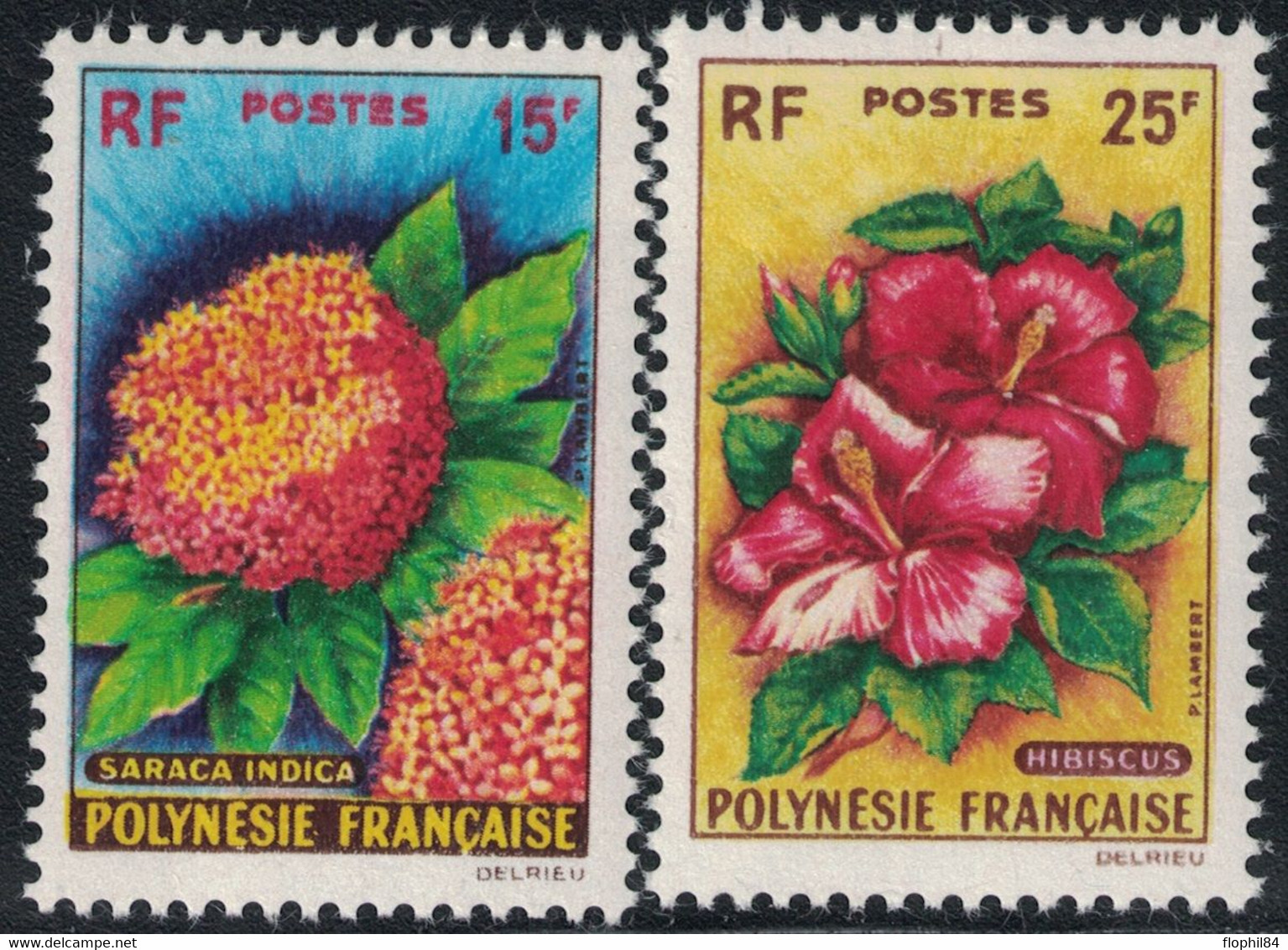 POLYNESIE FRANCAISE - N°15 ET 16 - NEUF SANS TRACE DE CHARNIERE - COTE 45€ - YT 2015. - Neufs