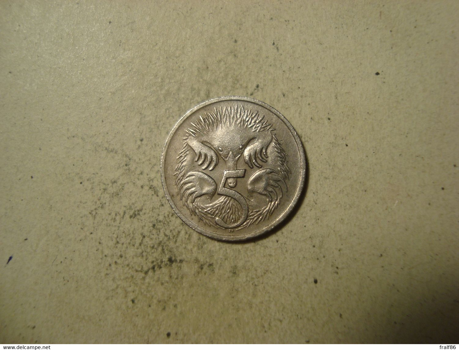 MONNAIE AUSTRALIE 5 CENTS 1966 - 5 Cents