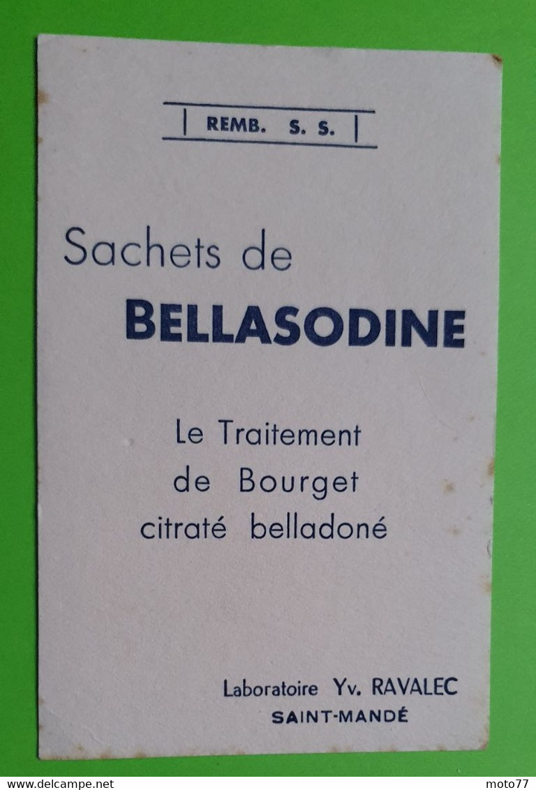 Buvard 1081 - Laboratoire - ERANOL - Etat D'usage: Voir Photos - 8 X 12 Cm Environ - Années 1950 - Produits Pharmaceutiques