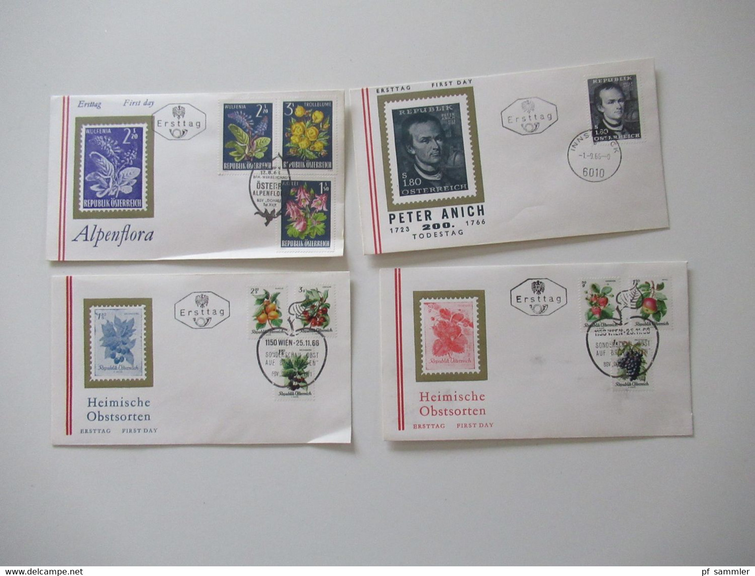 Österreich 1960 - Ca. 1969 FDC / Belegeposten Mit 190 Stück / Auch Christkindl In 2 Alben + Lose Briefe! - Collections (sans Albums)