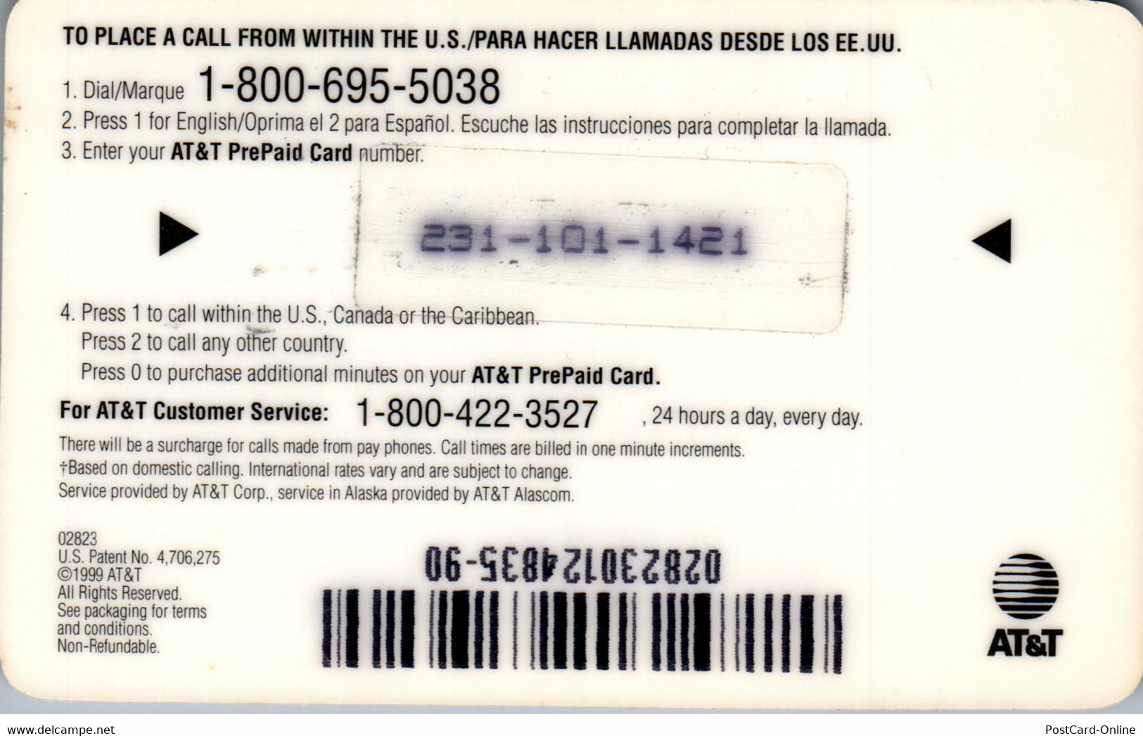 25365 - USA - AT&T Prepaid Card , Motiv - AT&T