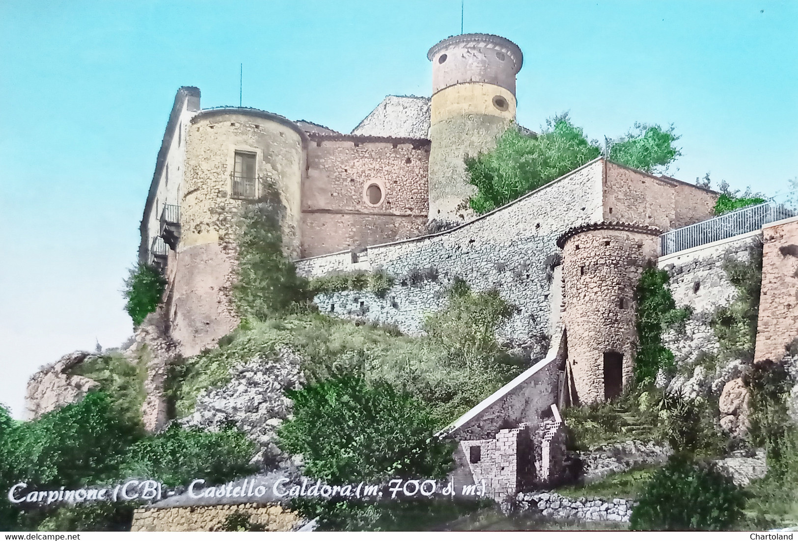 Cartolina - Carpinone - Castello Caldora - 1967 - Isernia