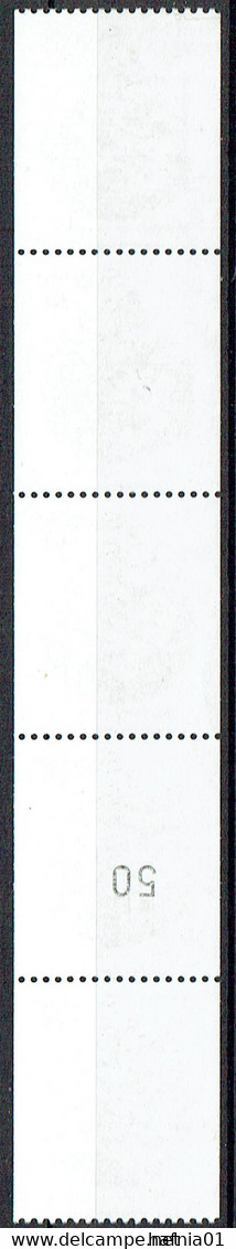 Sweden 1993. Test Stamp By  Toni Hanzon. 5-strip With Coil Number. MNH. - Proeven & Herdrukken