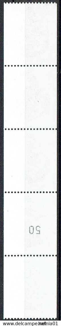 Sweden 1993. Test Stamp By  Toni Hanzon. 5-strip With Coil Number. MNH. - Probe- Und Nachdrucke