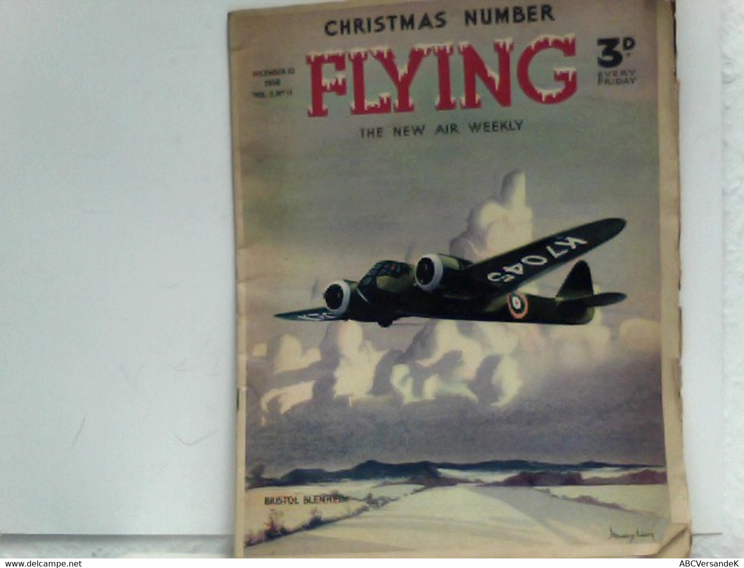 Flying - The New Air Weekly - December 10, 1938, Vol. 2, No. 11 - Christmas Number - Verkehr