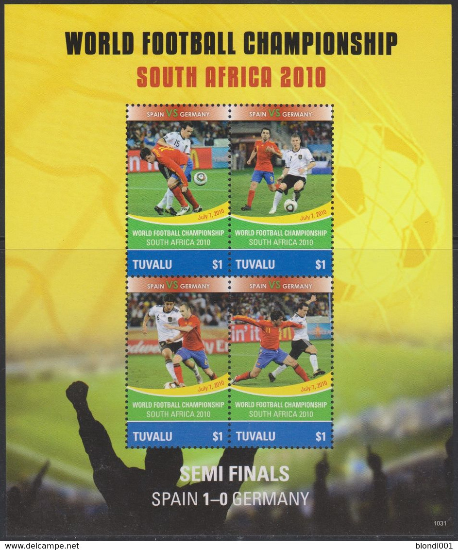 Soccer World Cup 2010 - TUVALU - Sheet MNH - 2010 – South Africa