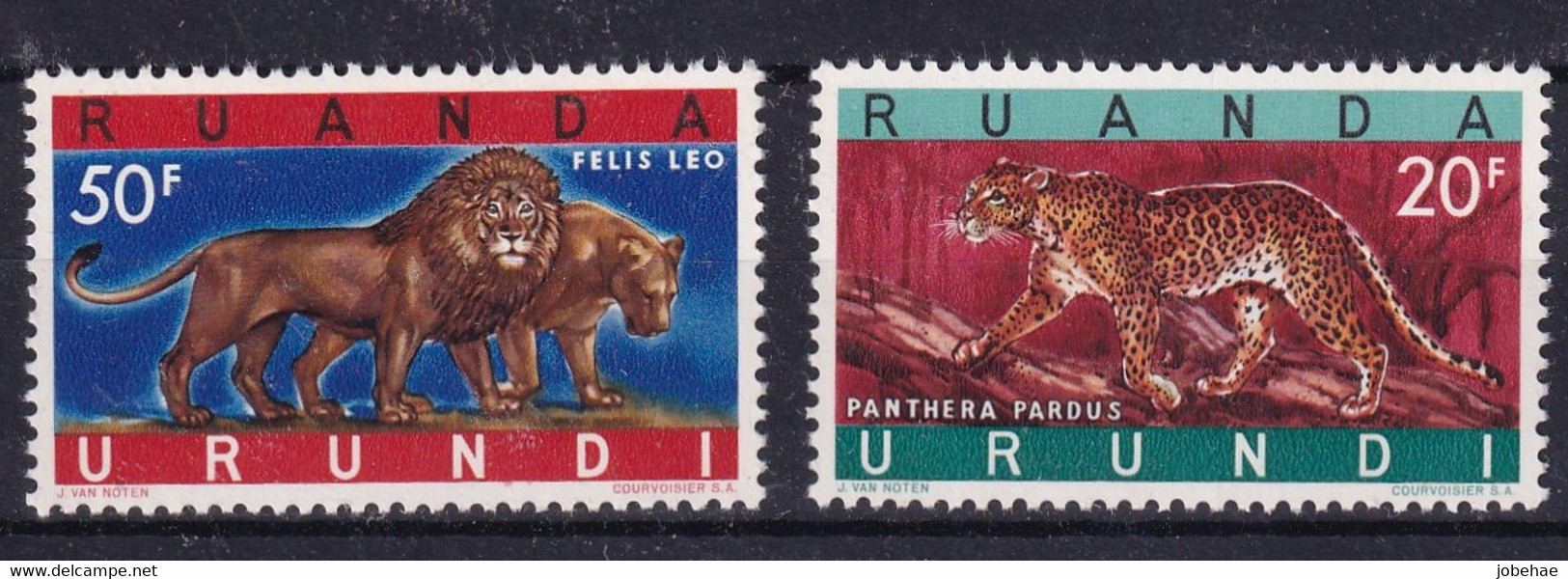 Ruanda-Urundi YT°+* 216 AB - Used Stamps