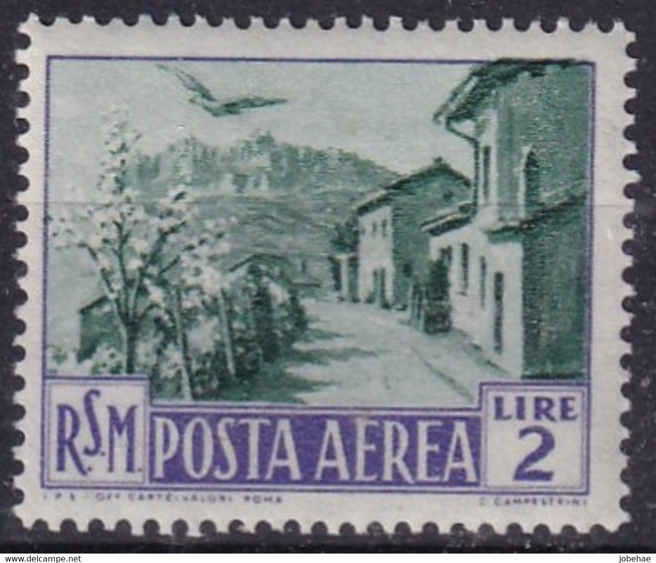 Saint Martin Aero YT°+* 74-82 - Express Letter Stamps