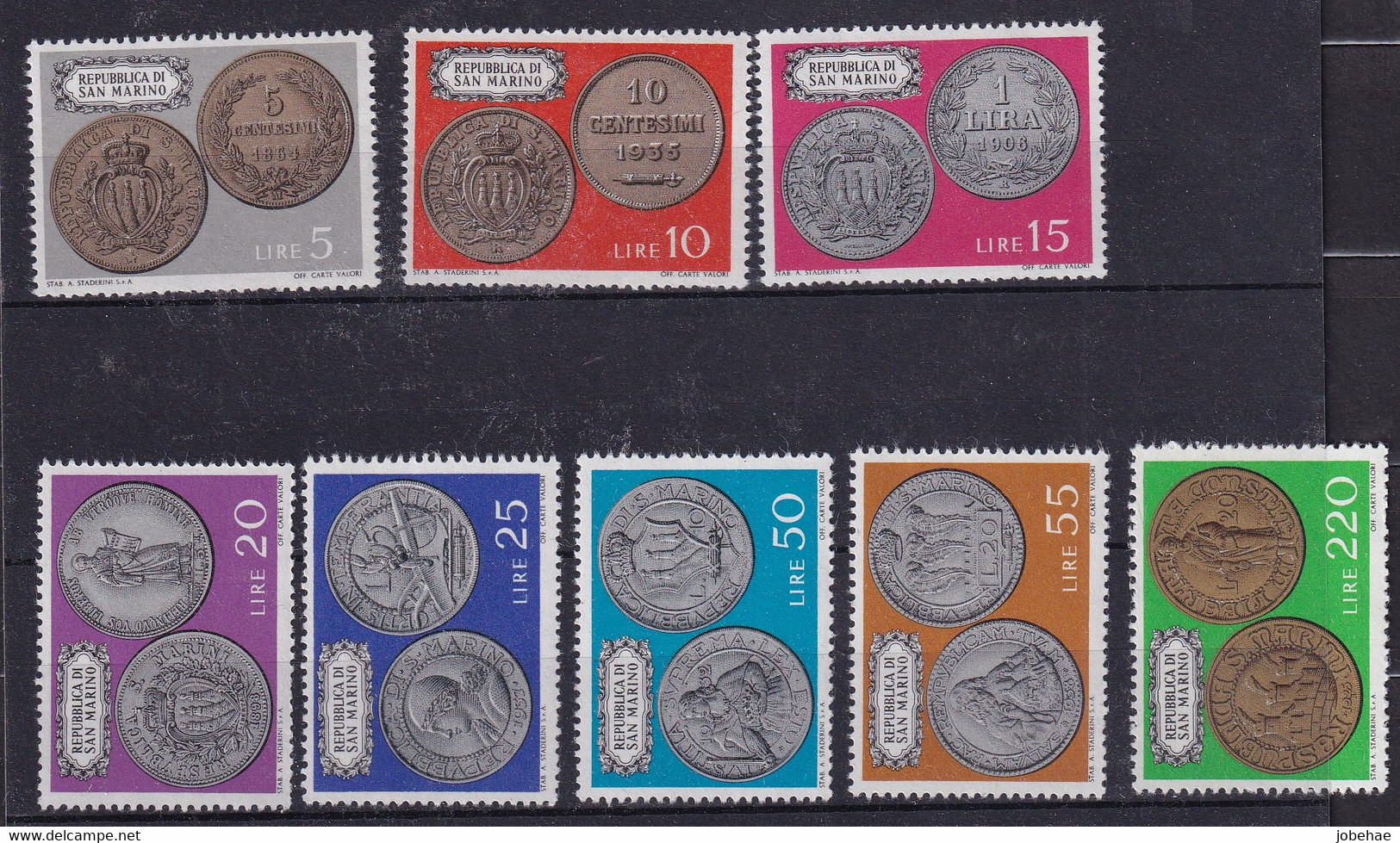 Saint Martin Colis YT°+* LOT 1 - Express Letter Stamps