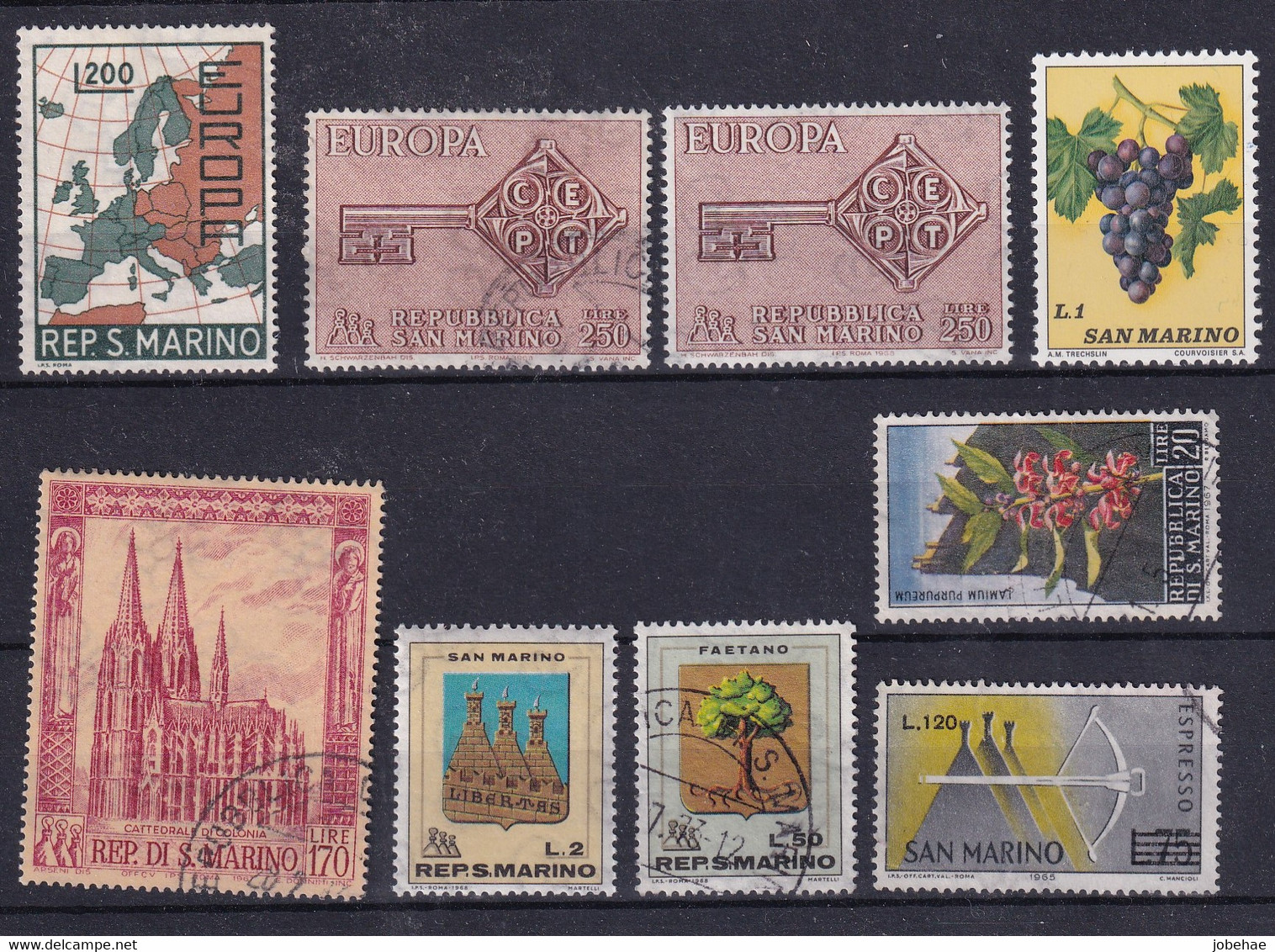 Saint Martin Colis YT°+* LOT 2 - Timbres Express