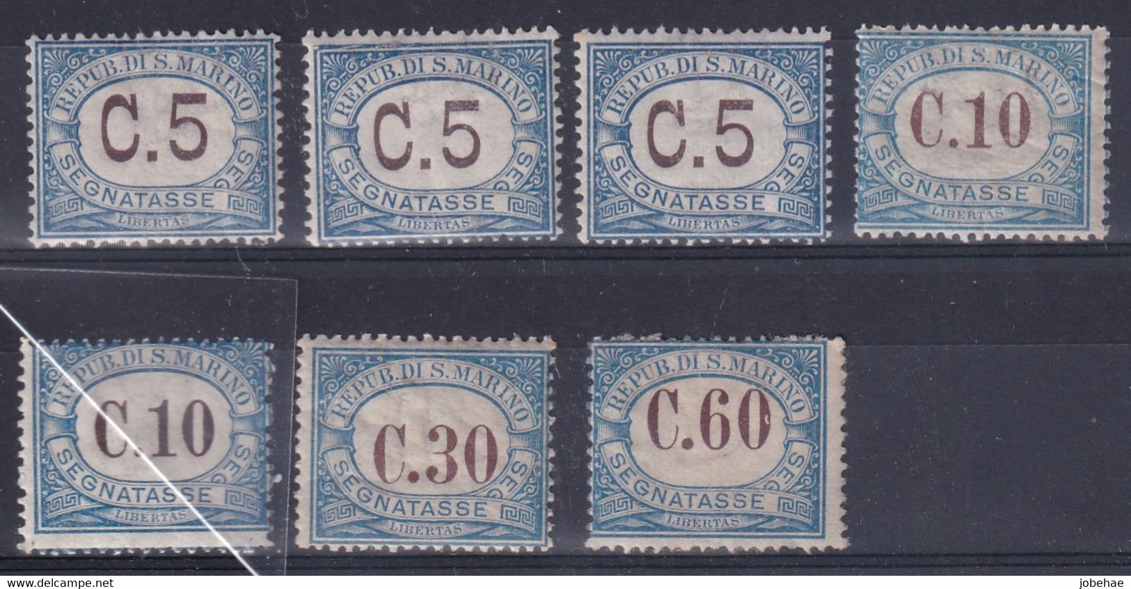 Saint Martin Tax YT°+* 19-31 - Timbres Express