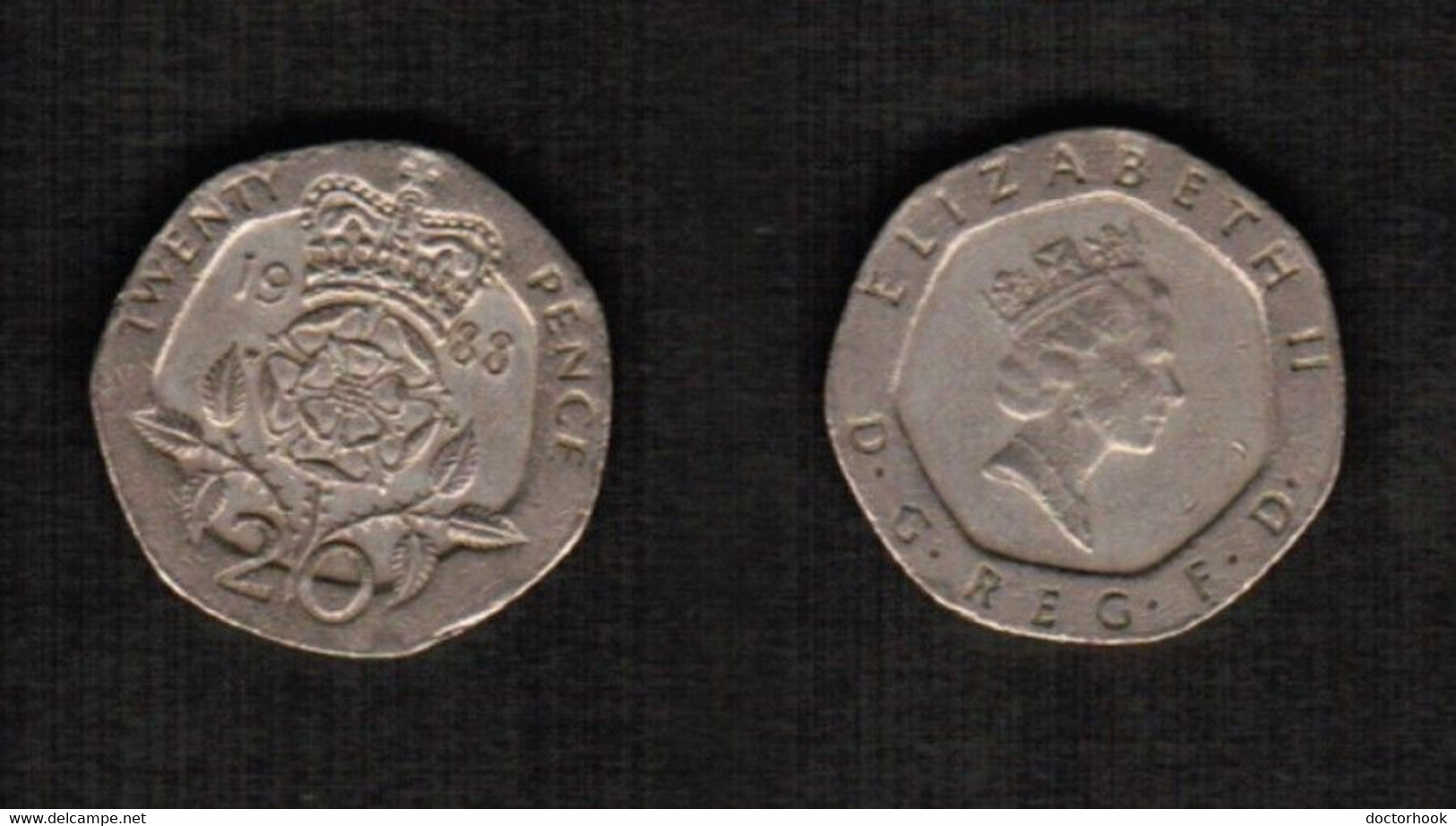 GREAT BRITAIN   20 PENCE 1988 (KM # 939) #6412 - 20 Pence