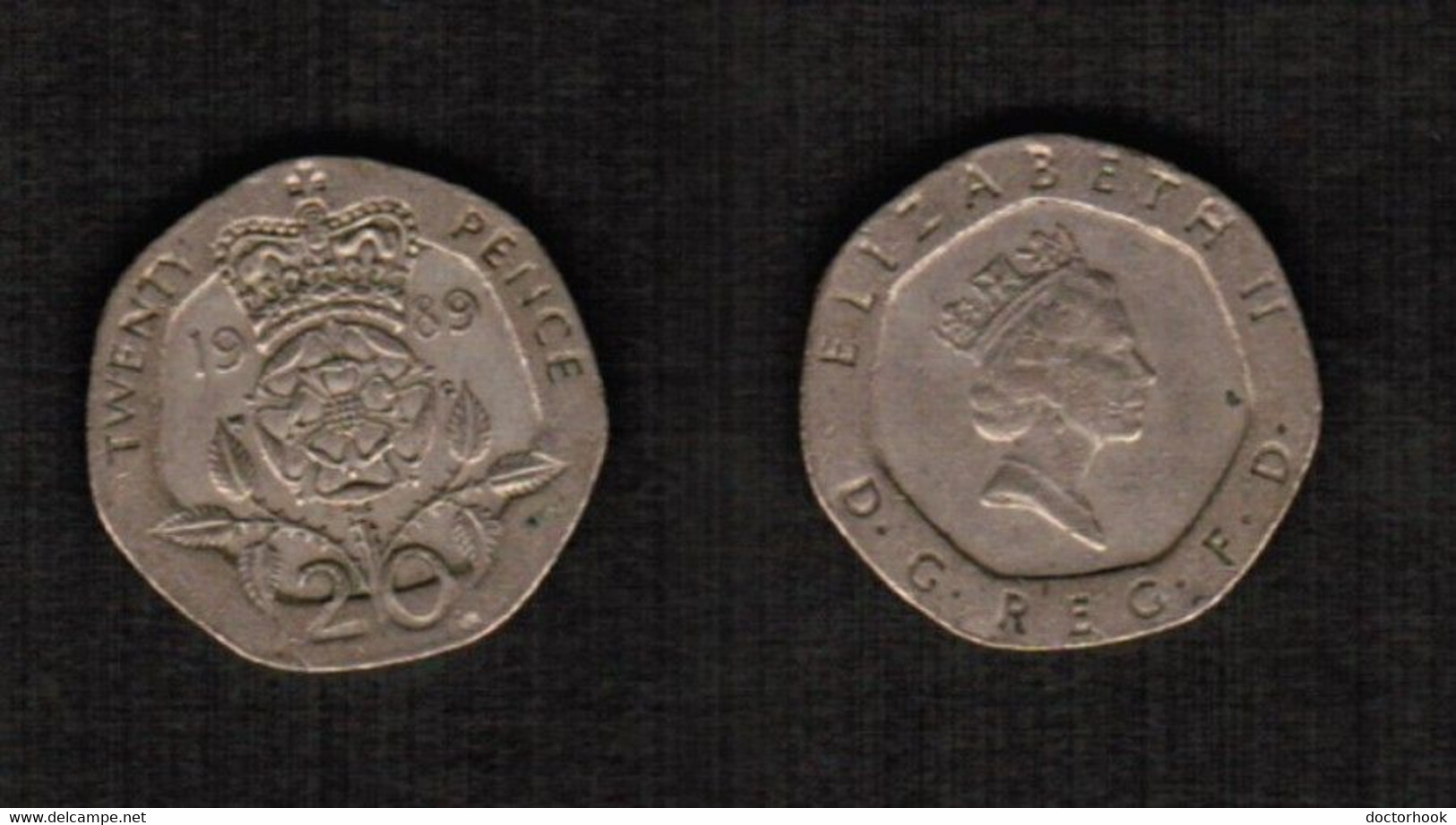 GREAT BRITAIN   20 PENCE 1989 (KM # 939) #6413 - 20 Pence