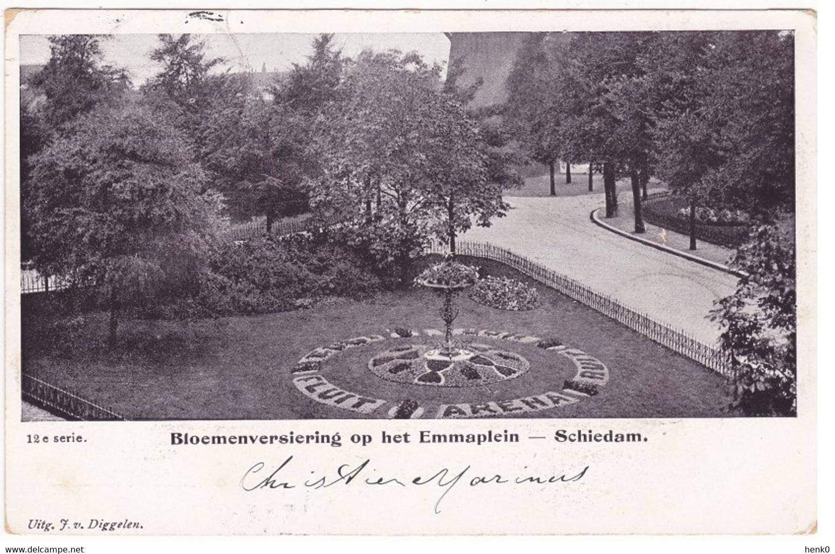 Schiedam Emmaplein Bloemenversiering OB1405 - Schiedam