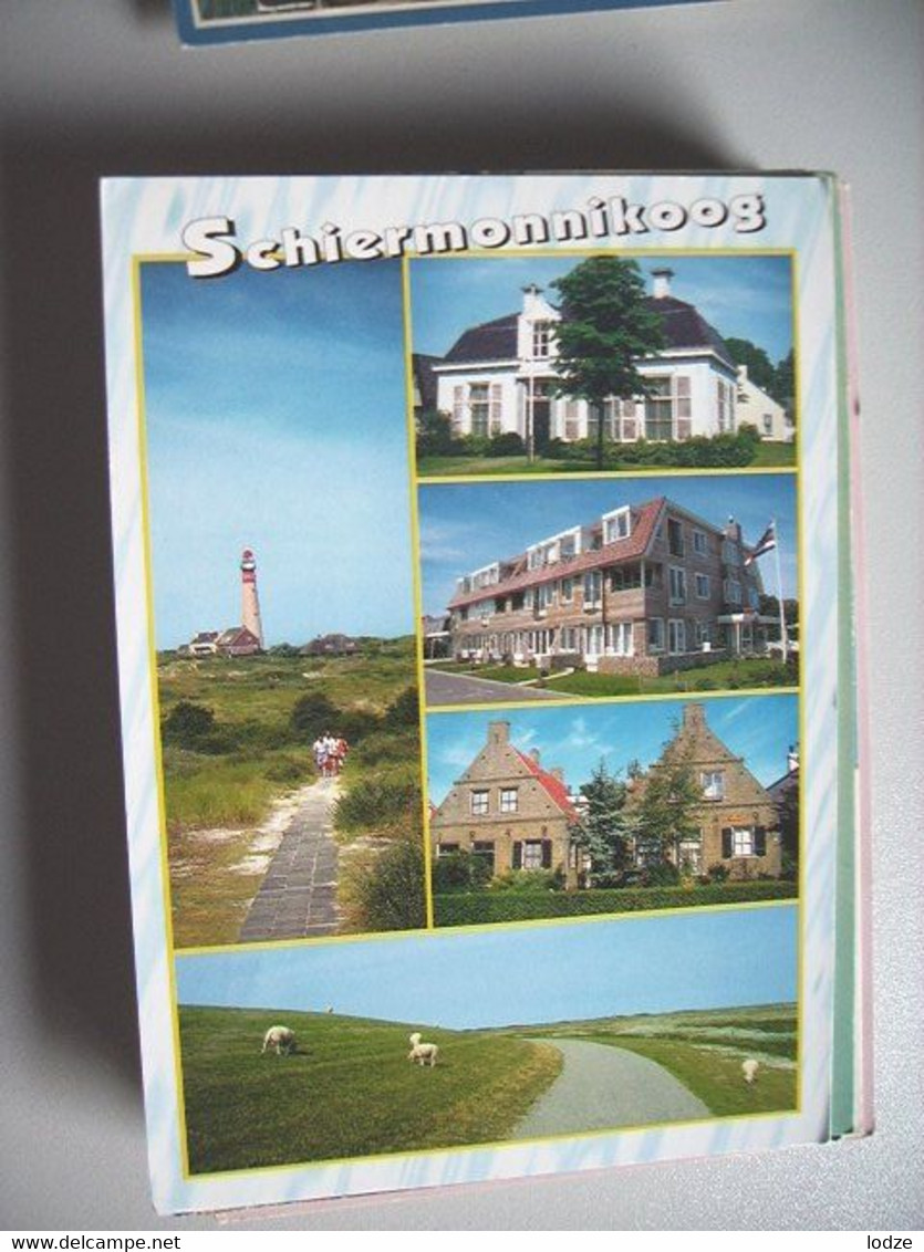 Nederland Holland Pays Bas Schiermonnikoog Met Diverse Bouwsels - Schiermonnikoog