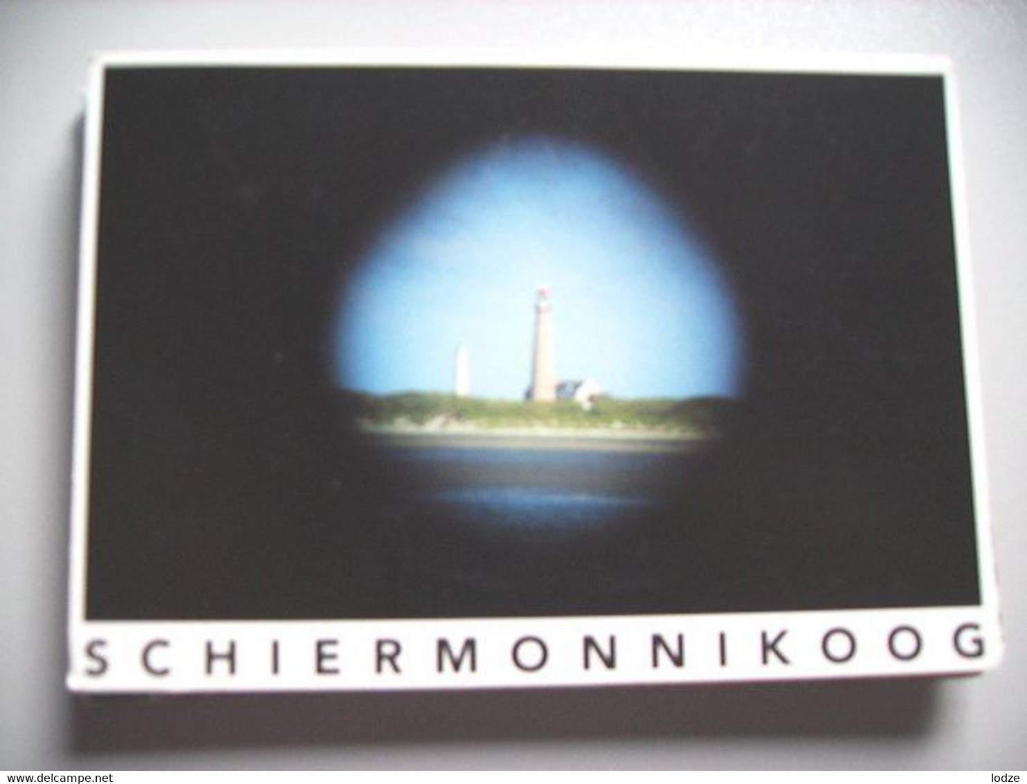 Nederland Holland Pays Bas Schiermonnikoog Met Toren Net Te Zien - Schiermonnikoog