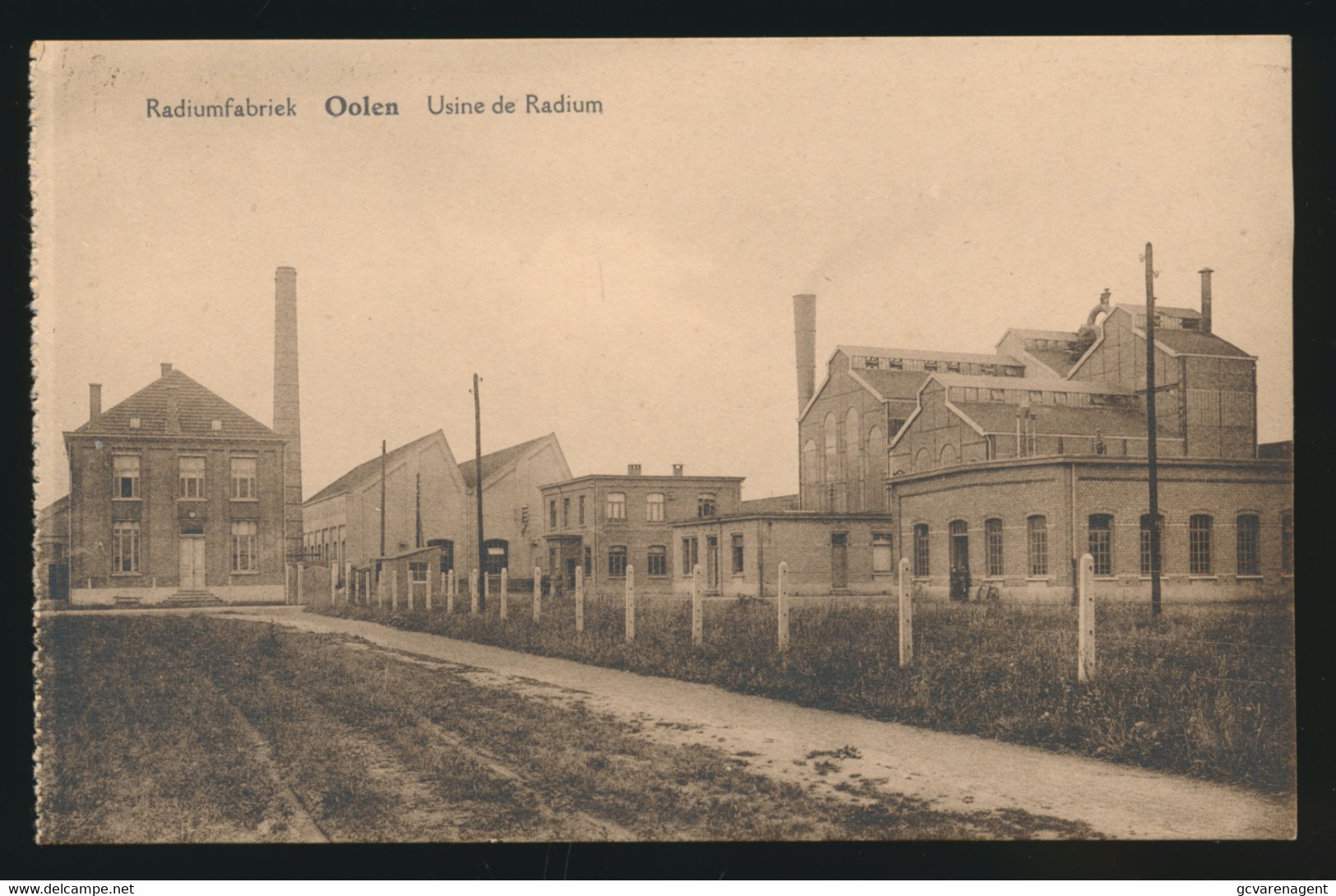 OLEN  RADIUMFABRIEK   USINE DE RADIUM     -===  2 SCANS - Olen