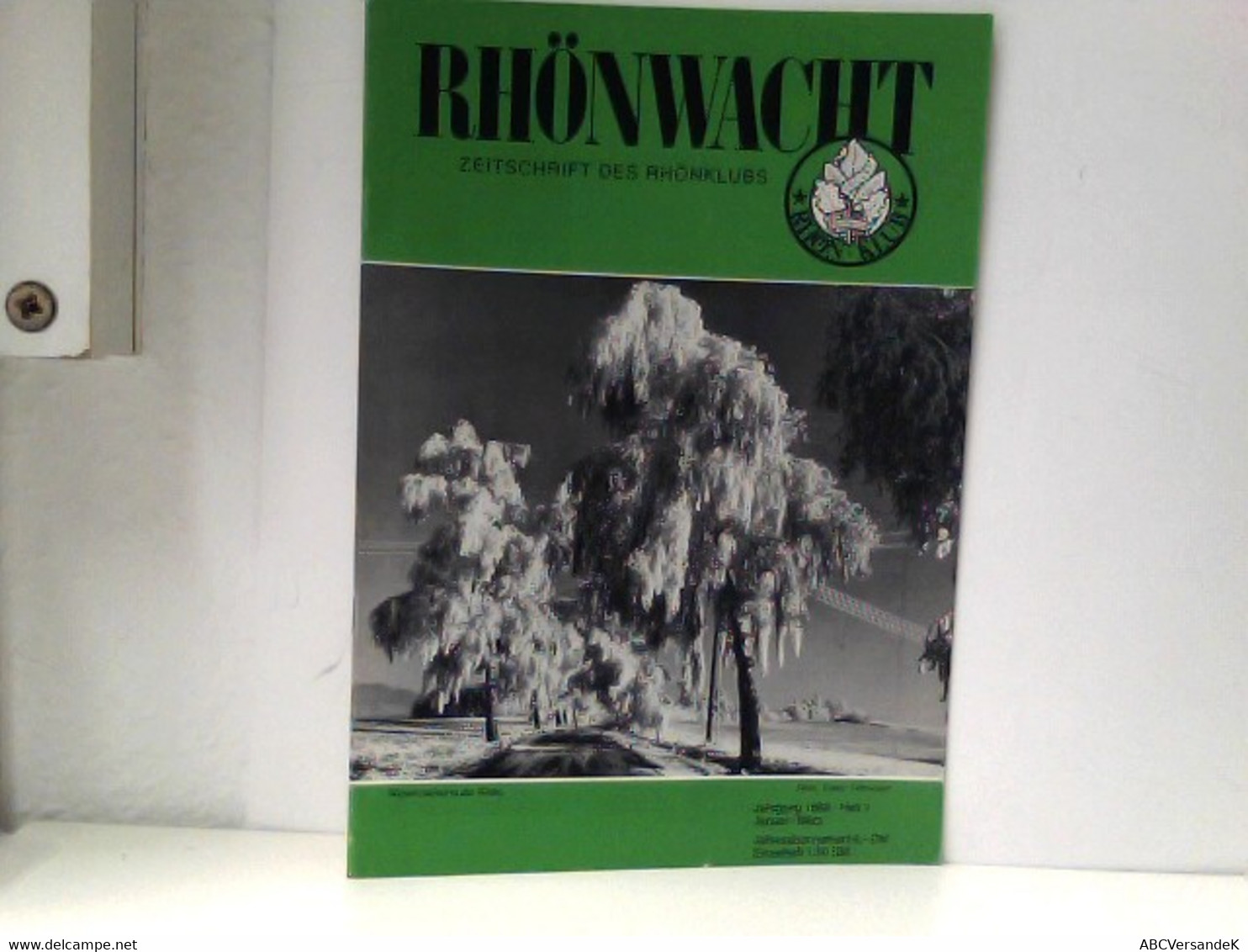 Rhönwacht : Zeitschrift Des Rhönklubs Jg. 1988 Heft 1 - Hesse