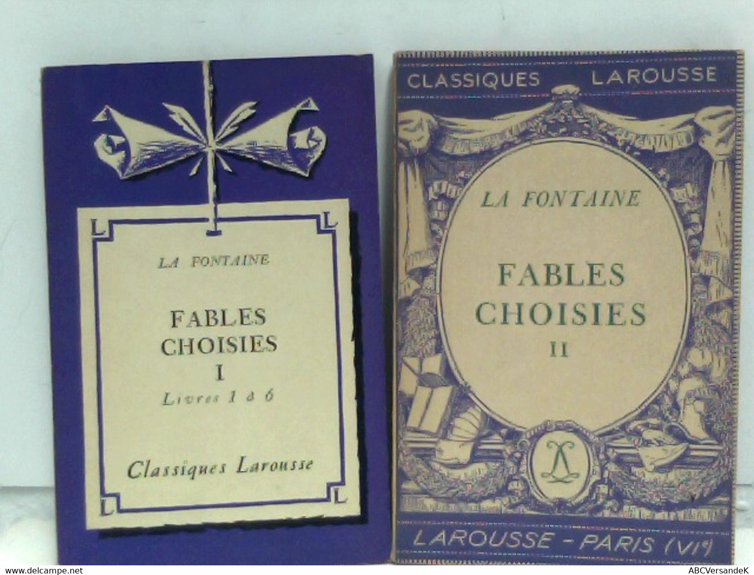 Fables Choisies - Bd. I: Livres 1 à 6, Bd. II: Fables Choisies - German Authors