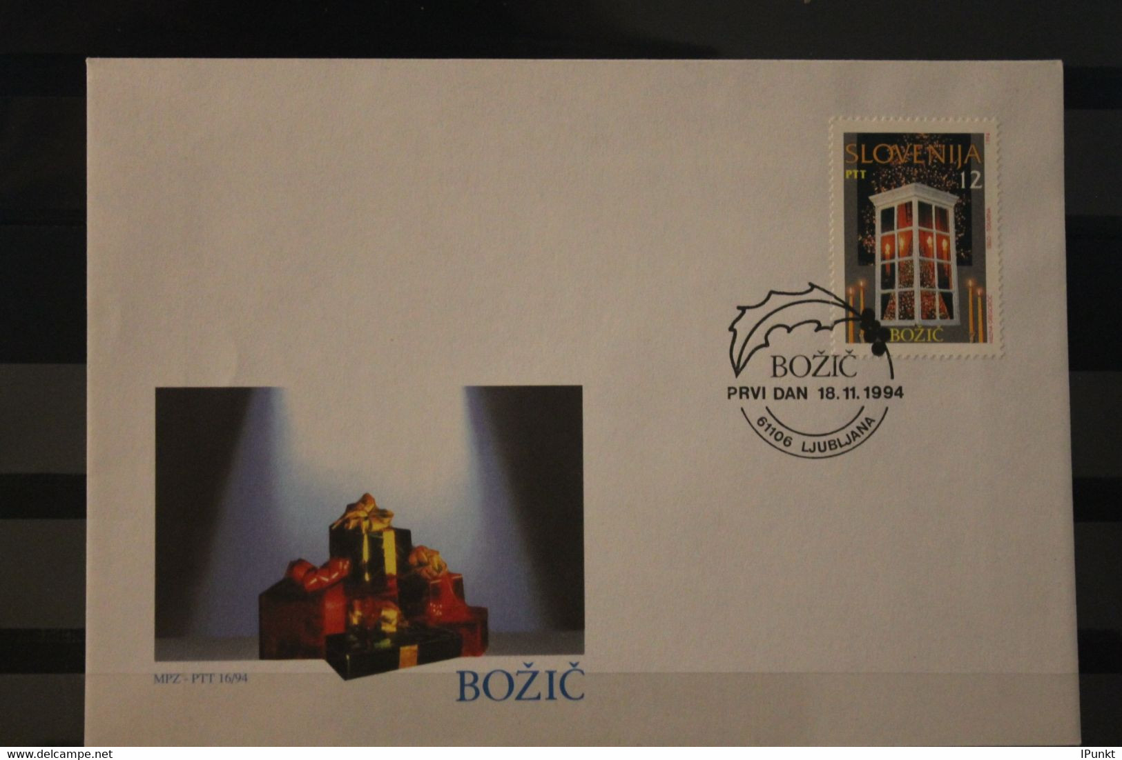 Slowenien 1994; Weihnachten, FDC, MiNr 99-100 - Briefe U. Dokumente