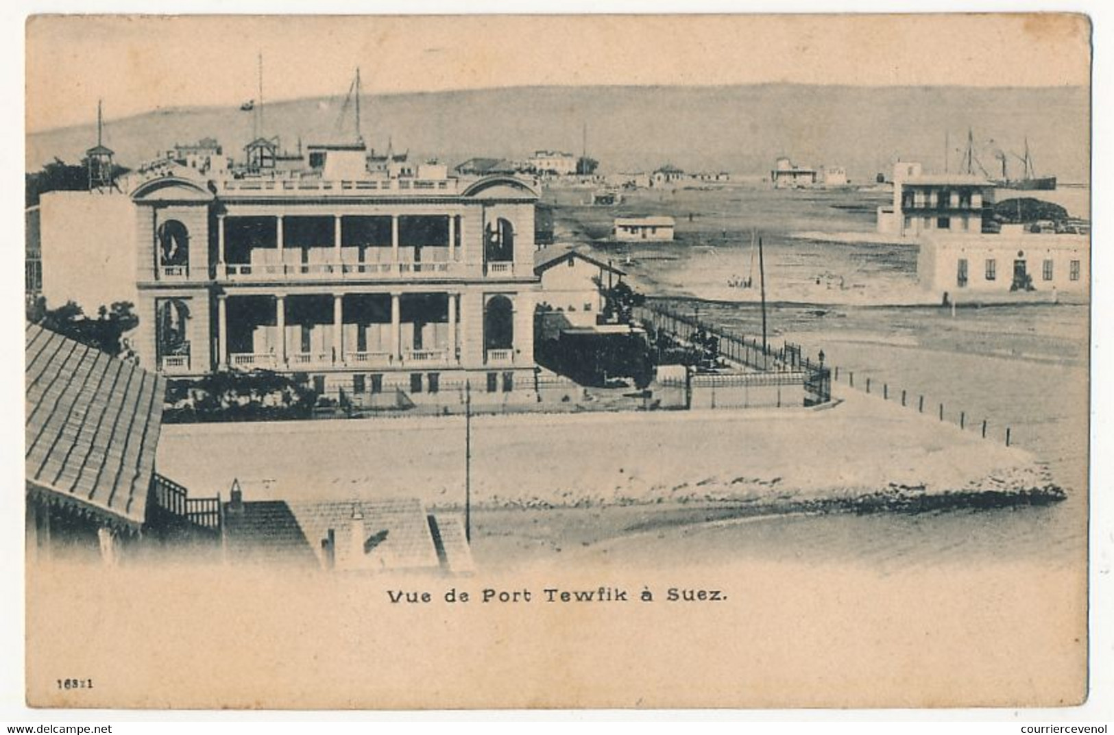 CPA - EGYPTE - Vue De Port Tawfik à Suez - Suez