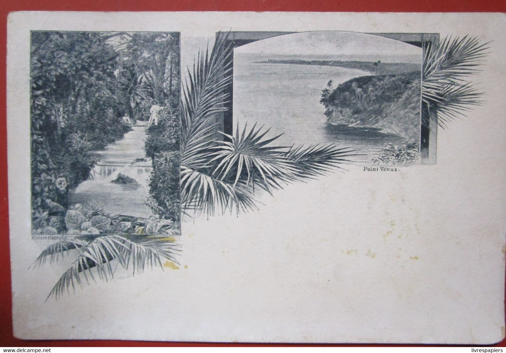 Tahiti Point Venus Riviere Hamula  Cpa - Französisch-Polynesien