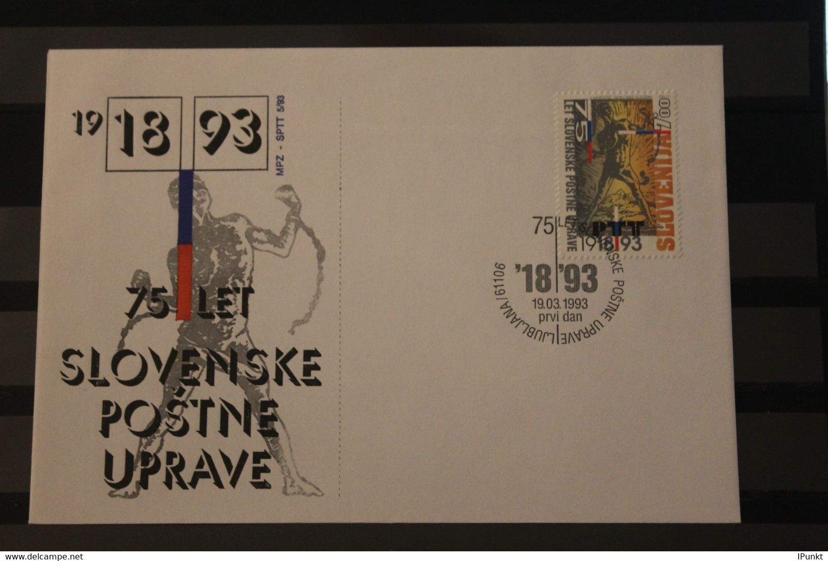 Slowenien 1993; General Post Office FDC, MiNr 45 - Cartas & Documentos