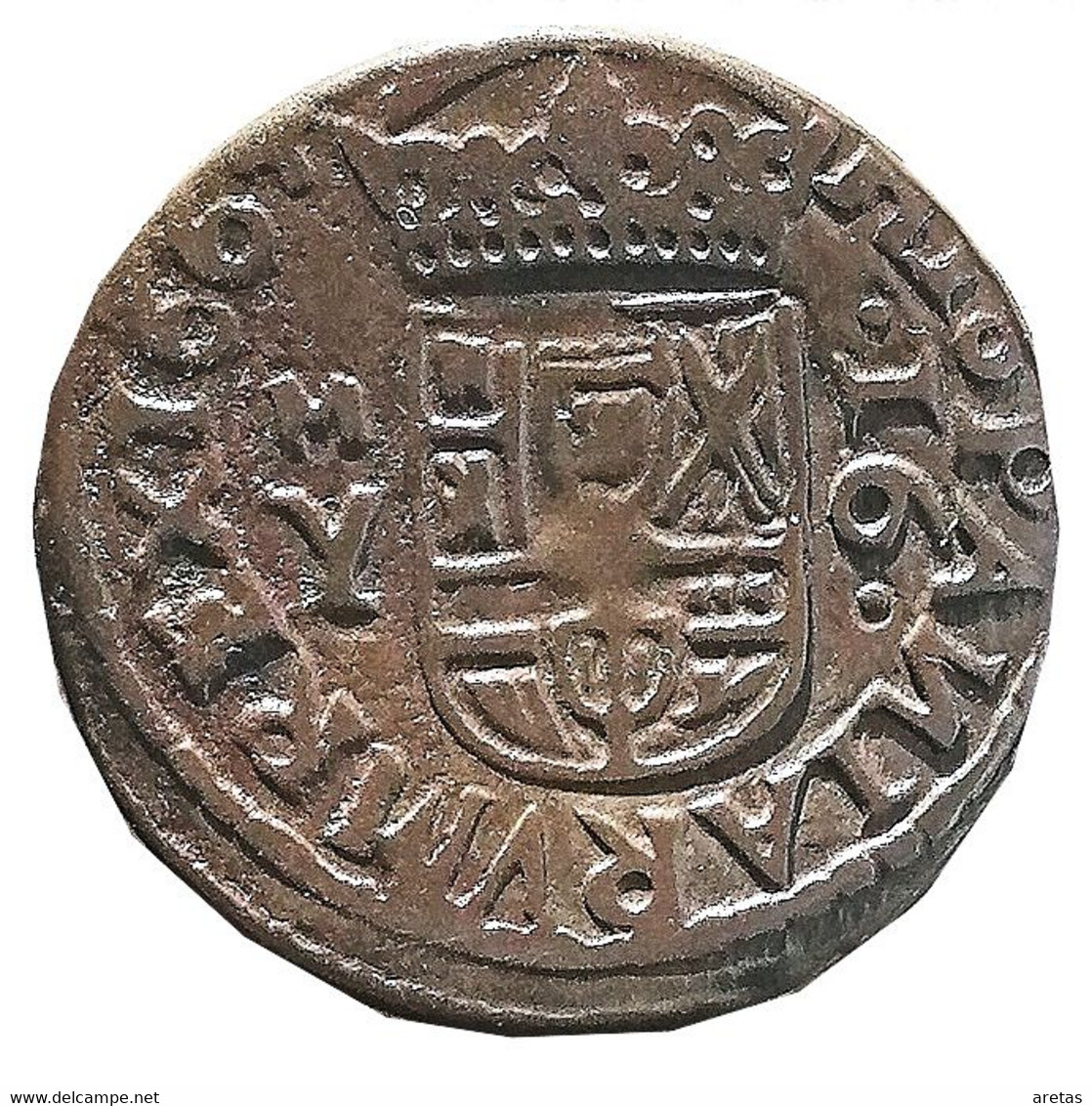 Philippe IV (1621 - 1665) - 16 Maravedis De Cuivre - Münzen Der Provinzen
