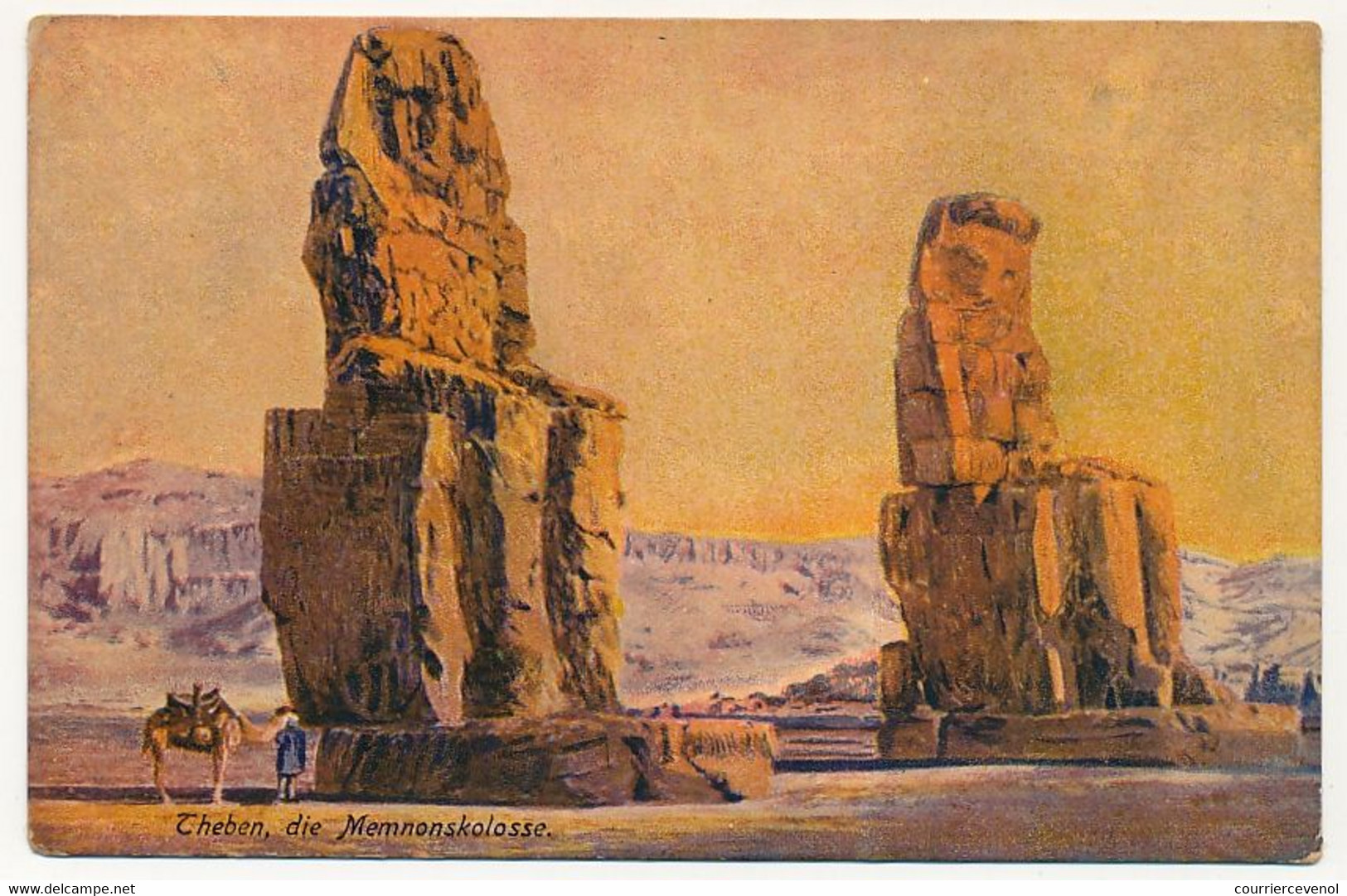 CPA - EGYPTE - Thèbes - Les Colosses De Memnon - Sues