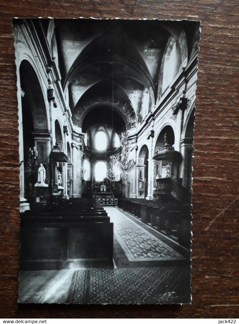 L38/1880 CHATEAUVILLAIN . Interieur De L'Eglise Notre Dame - Chateauvillain