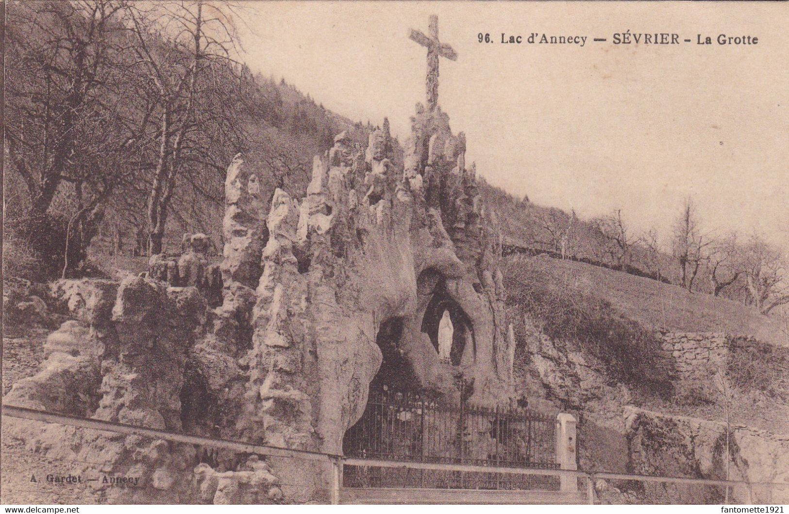 LAC D'ANNECY SEVRIER LA GROTTE (dil104) - Annecy