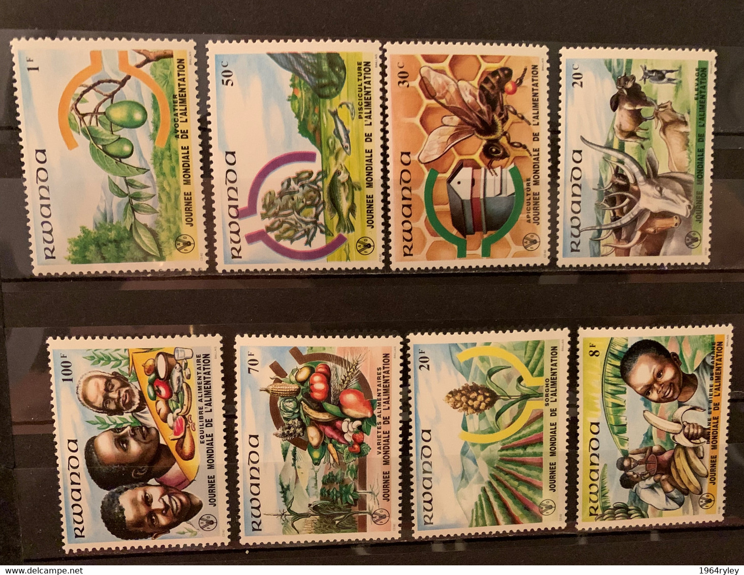 RWANDA - MNH** - 1982 - # 1075/1082 - Ungebraucht