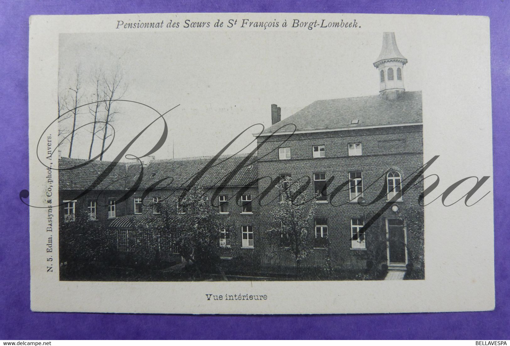 Borgt Lombeek Ternat. Pensionaat  Edit. N 5 Bastyns & Co 1906 - Ternat