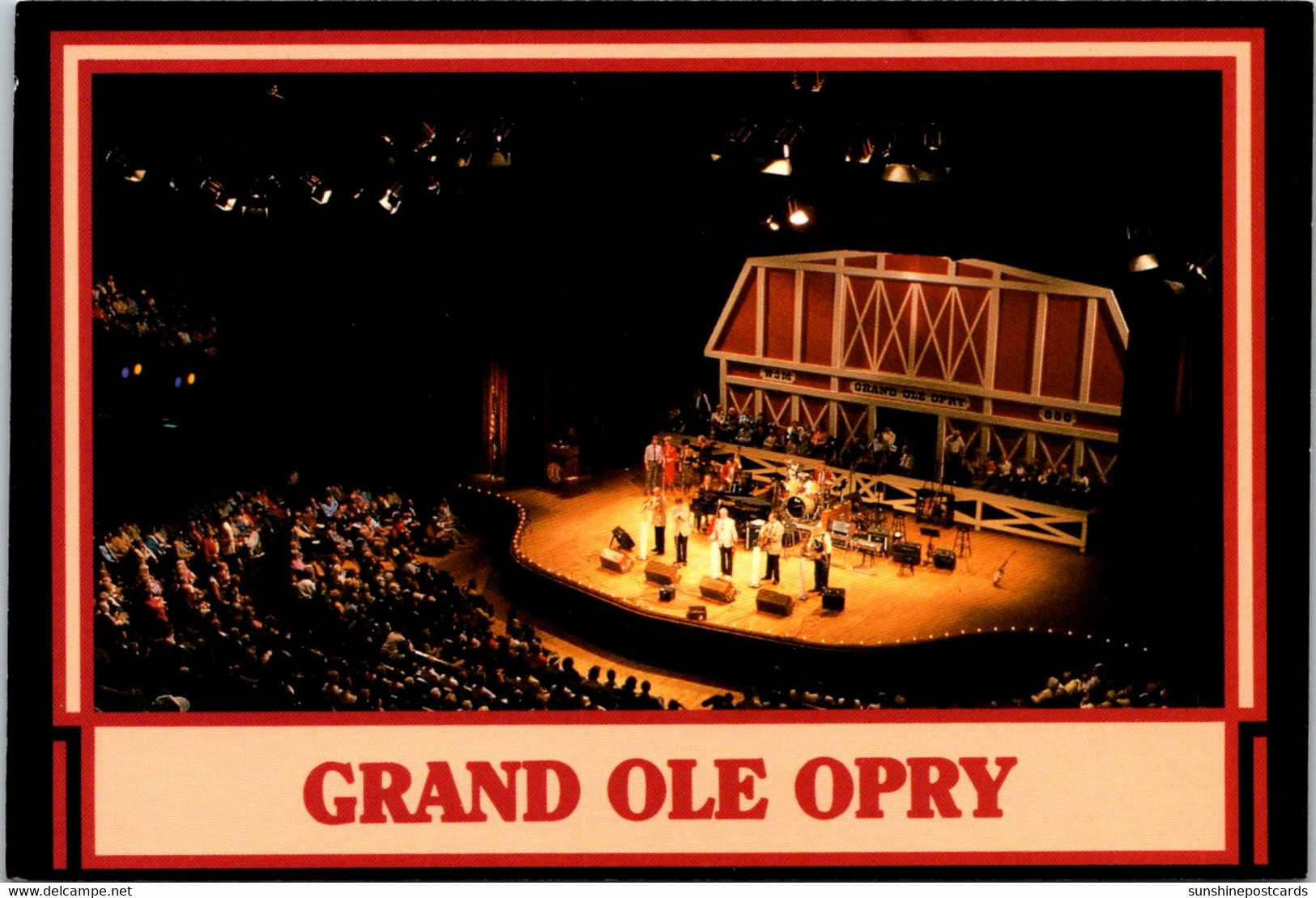 Tennessee Nashville Grand Ole Opry Interior The Stage - Nashville