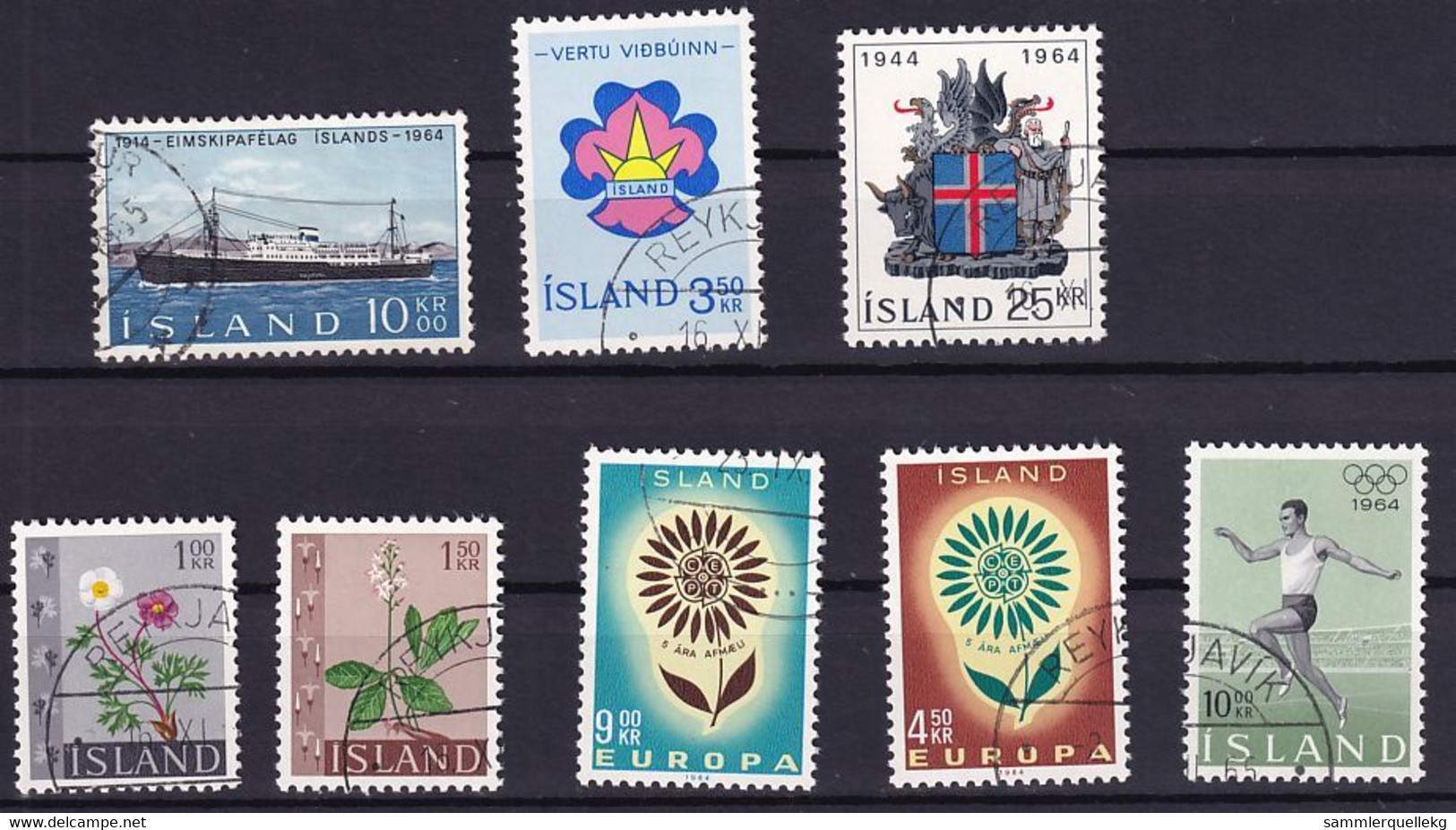 Island, Lot Von 1964, Gestempelt (Nr.1185) - Used Stamps