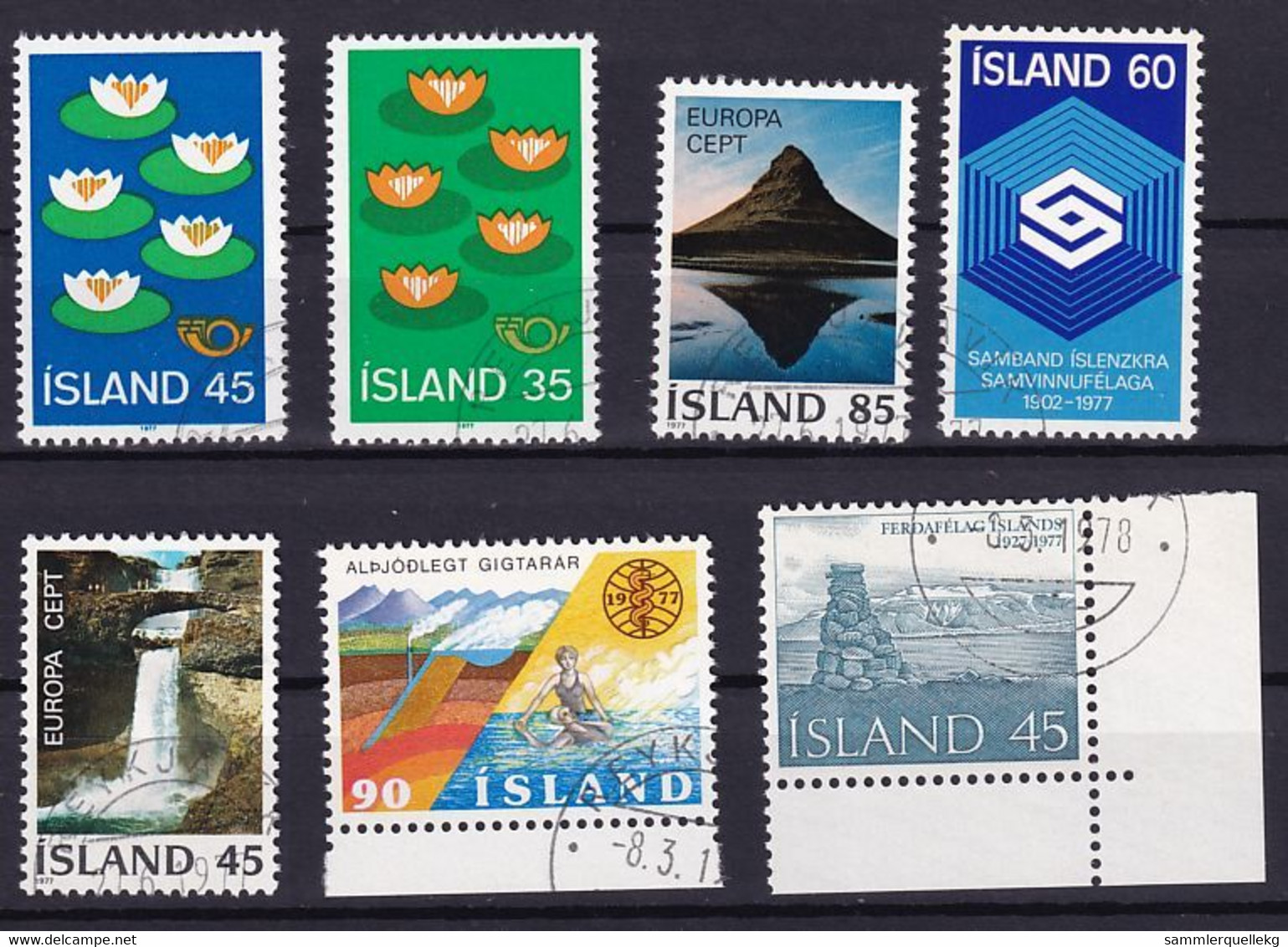 Island, Lot Von 1977, Gestempelt (Nr.1187) - Used Stamps